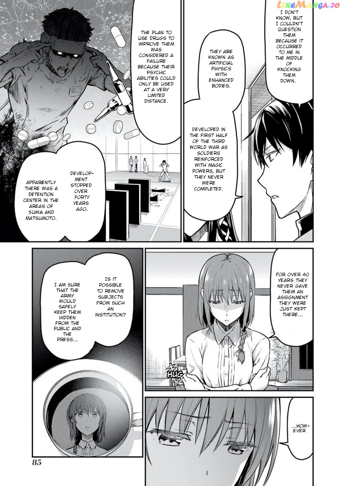 Mahouka Koukou no Rettousei - Yotsuba Keishou-hen chapter 5 - page 3