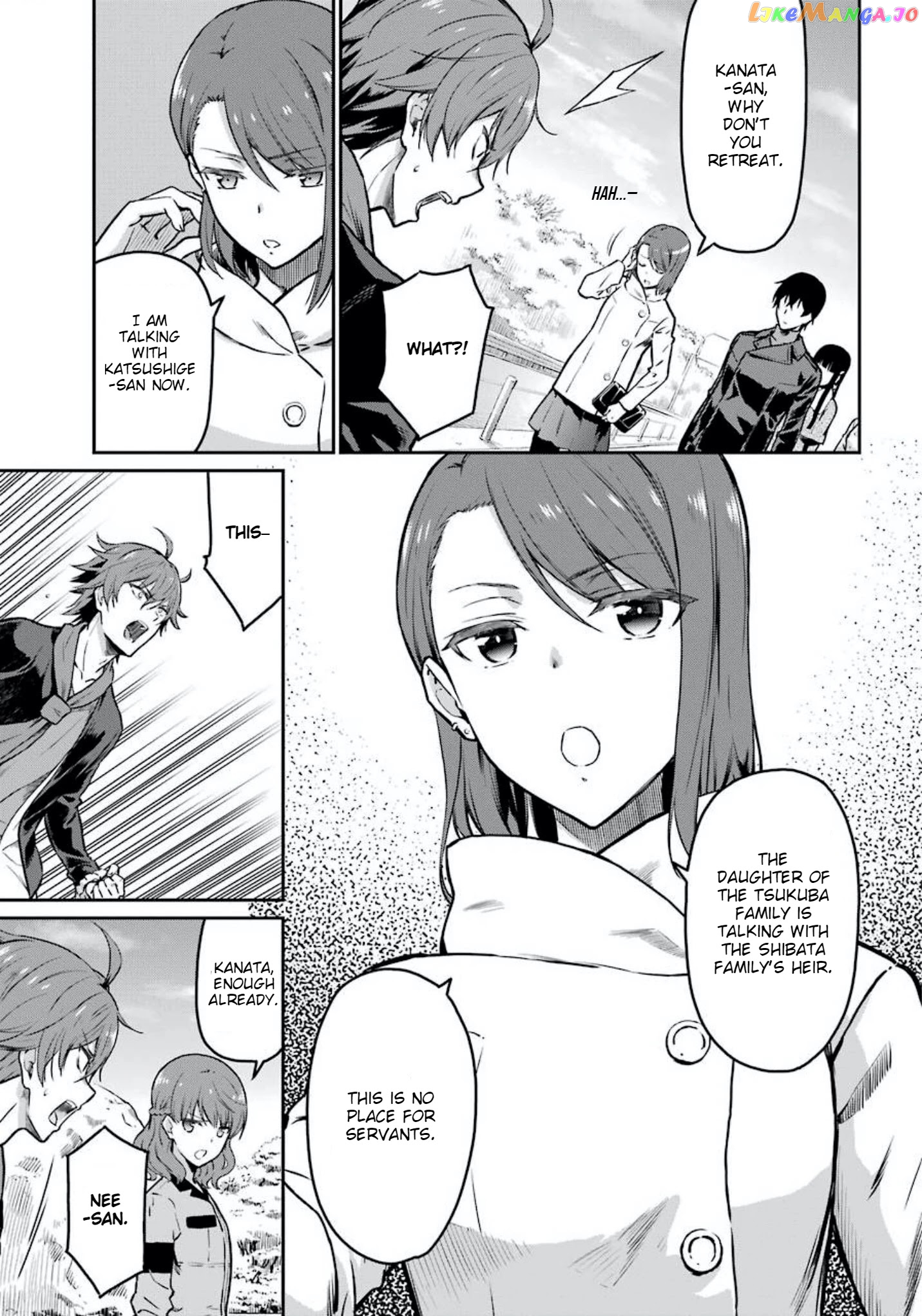 Mahouka Koukou no Rettousei - Yotsuba Keishou-hen chapter 8 - page 5