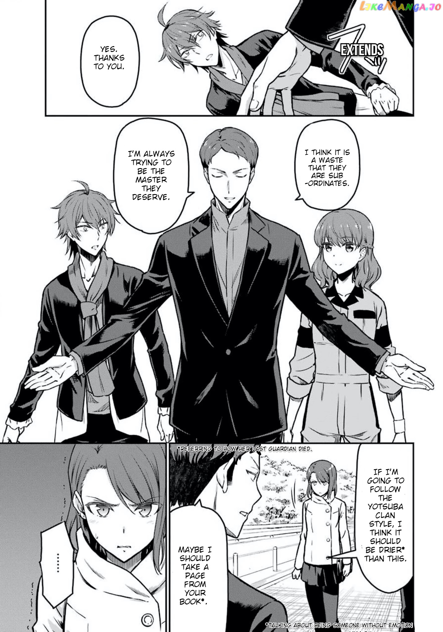 Mahouka Koukou no Rettousei - Yotsuba Keishou-hen chapter 8 - page 7