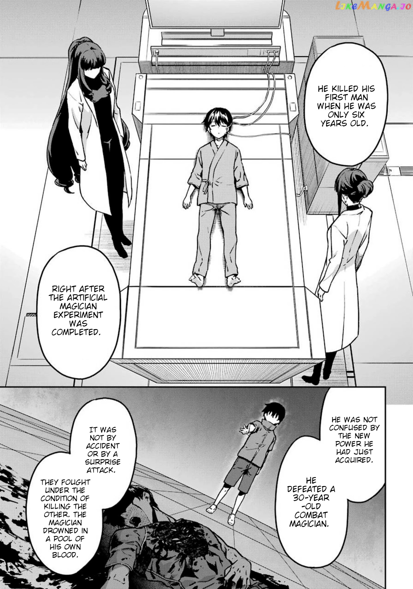 Mahouka Koukou no Rettousei - Yotsuba Keishou-hen chapter 9 - page 6