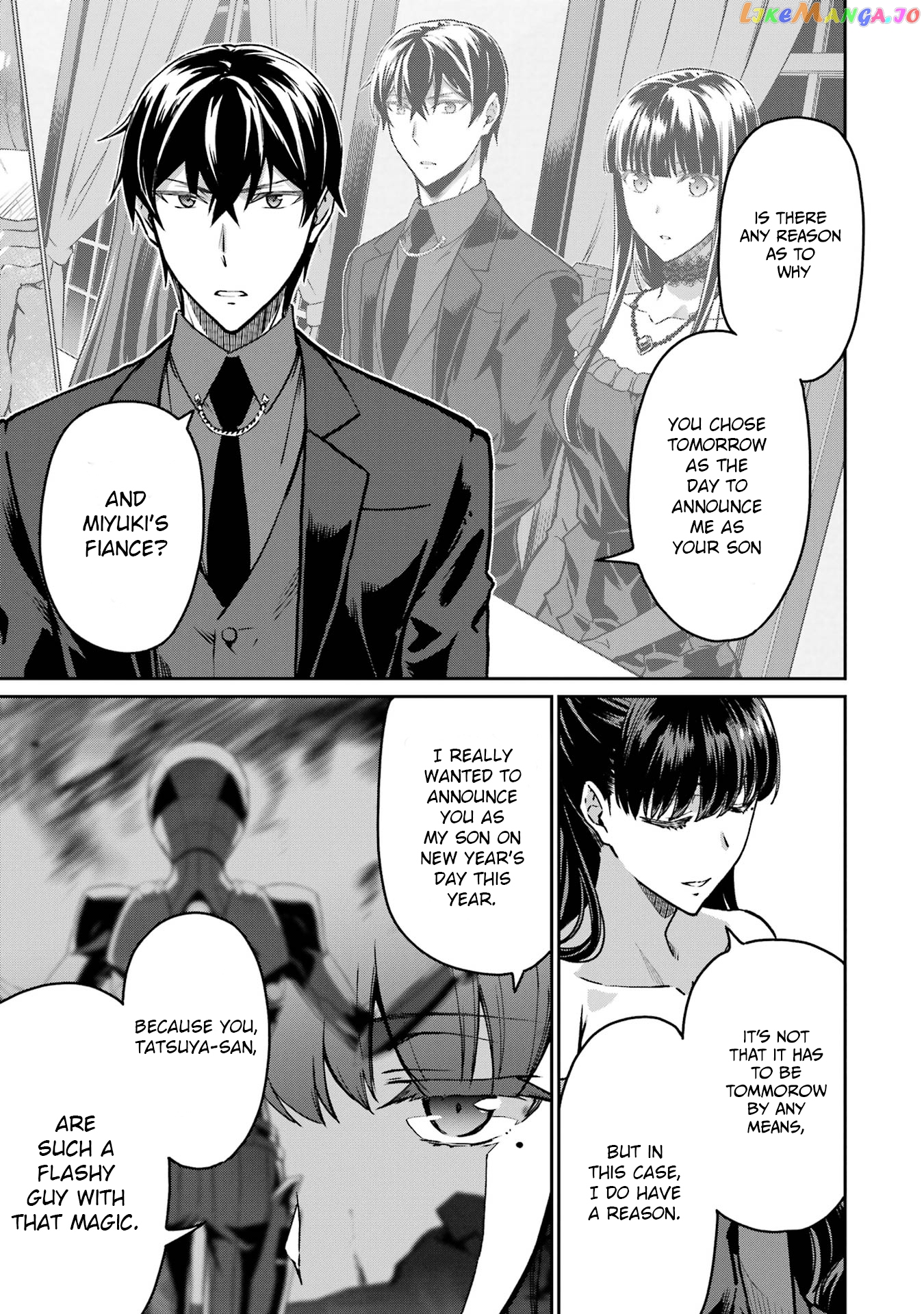 Mahouka Koukou no Rettousei - Yotsuba Keishou-hen chapter 21 - page 5