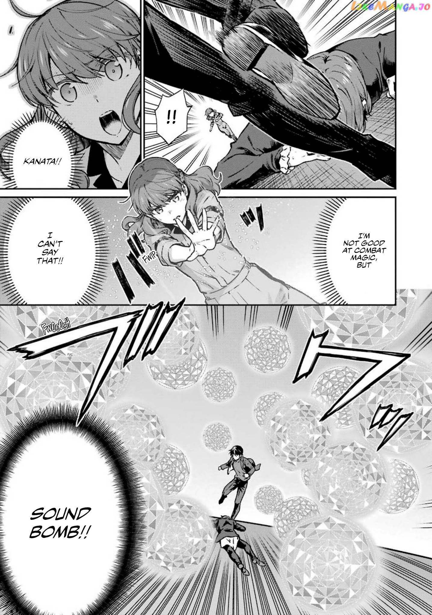 Mahouka Koukou no Rettousei - Yotsuba Keishou-hen chapter 11 - page 3