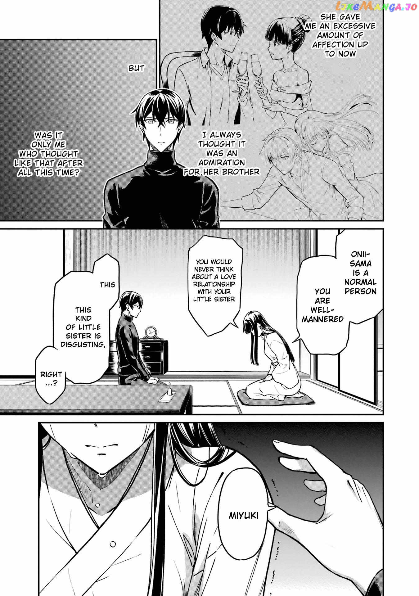 Mahouka Koukou no Rettousei - Yotsuba Keishou-hen chapter 23 - page 7