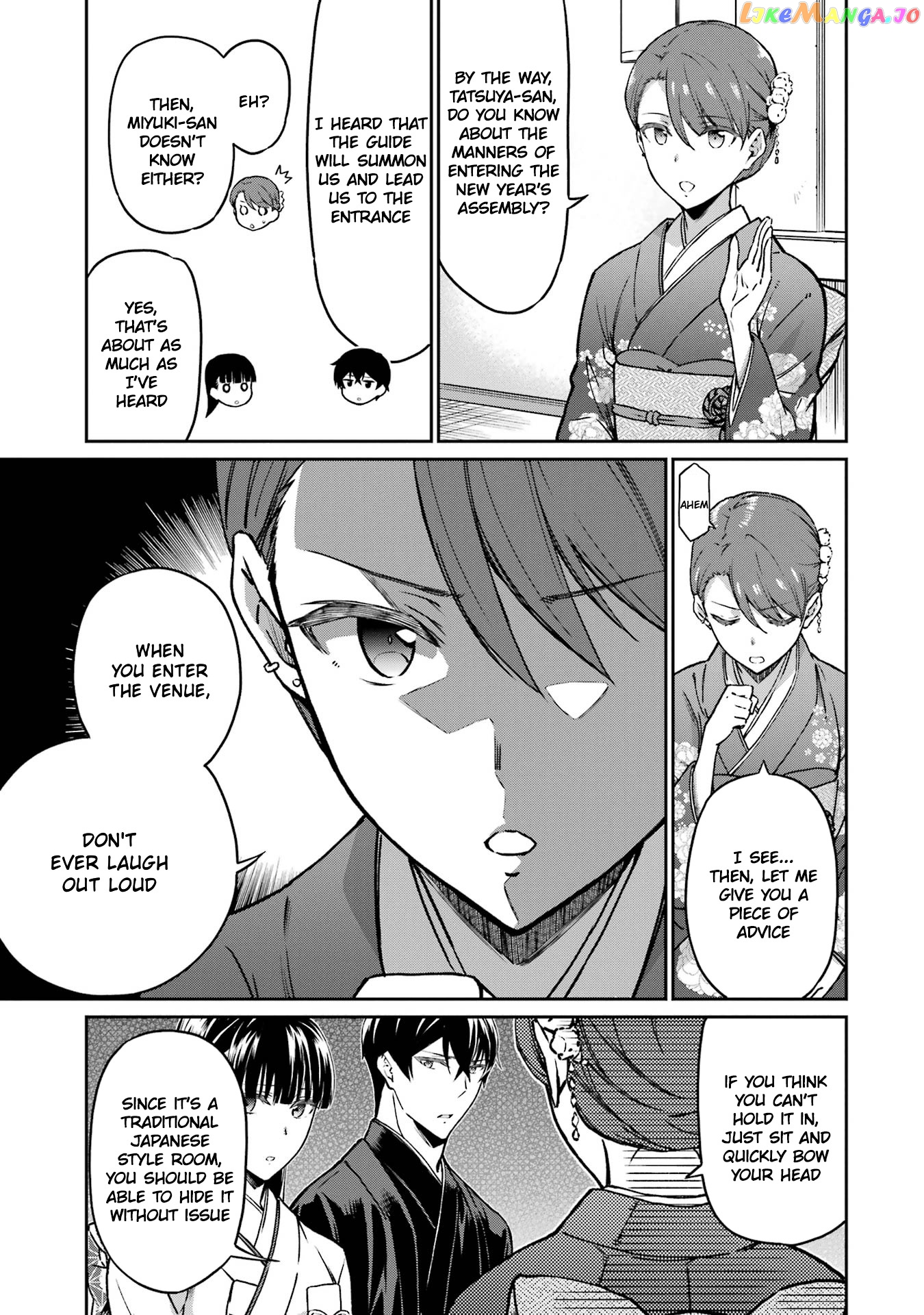 Mahouka Koukou no Rettousei - Yotsuba Keishou-hen chapter 25 - page 9