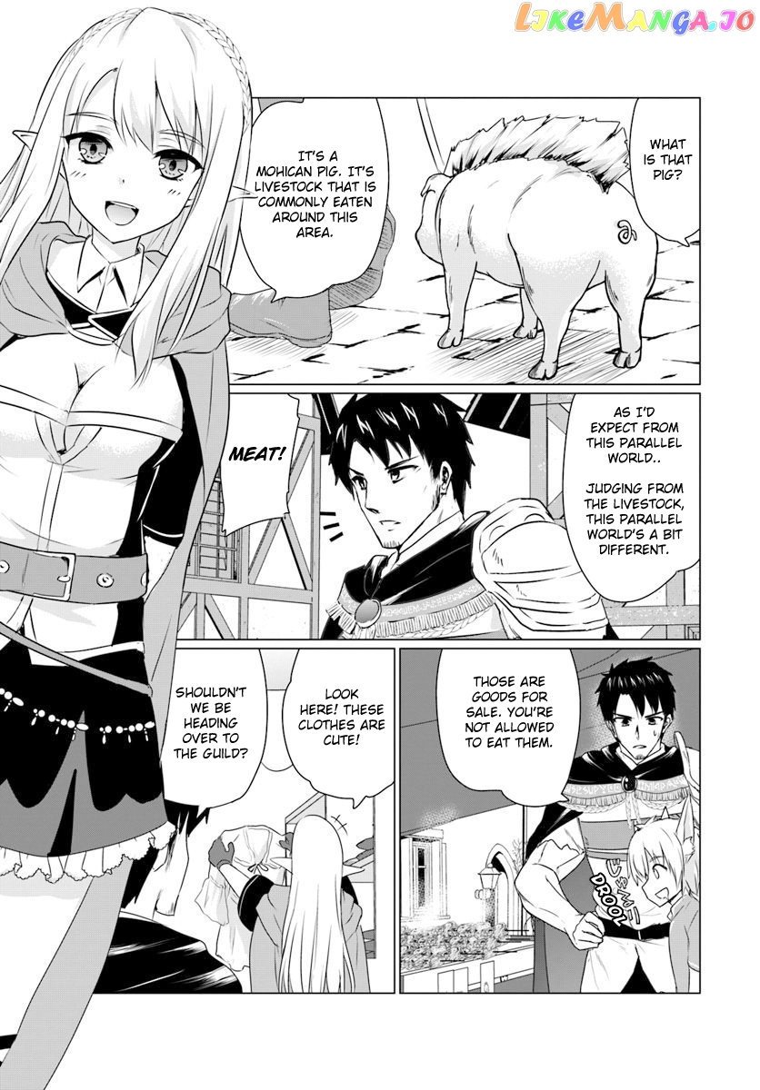 Homeless Tensei Isekai De Jiyuu Sugiru Jikyuu Jisoku Seikatsu chapter 7.1 - page 8