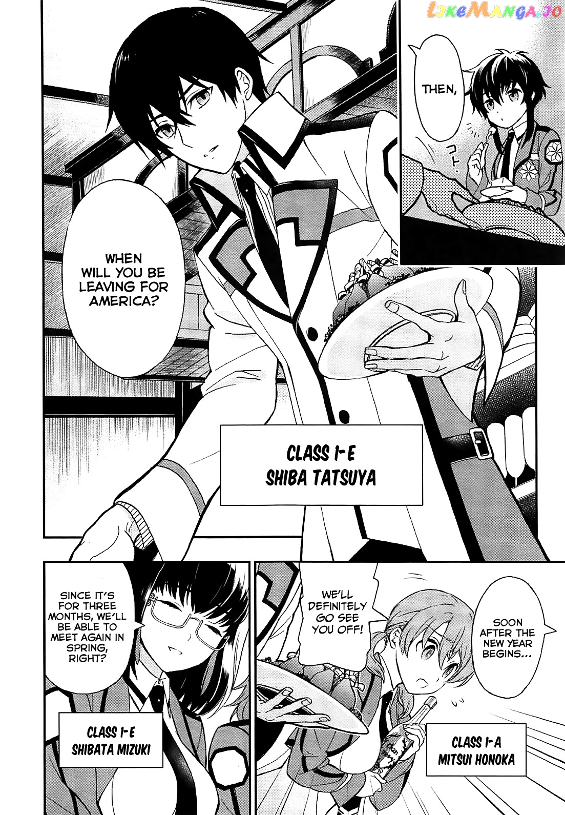 Mahouka Koukou No Rettousei – Raihousha Hen chapter 1 - page 6