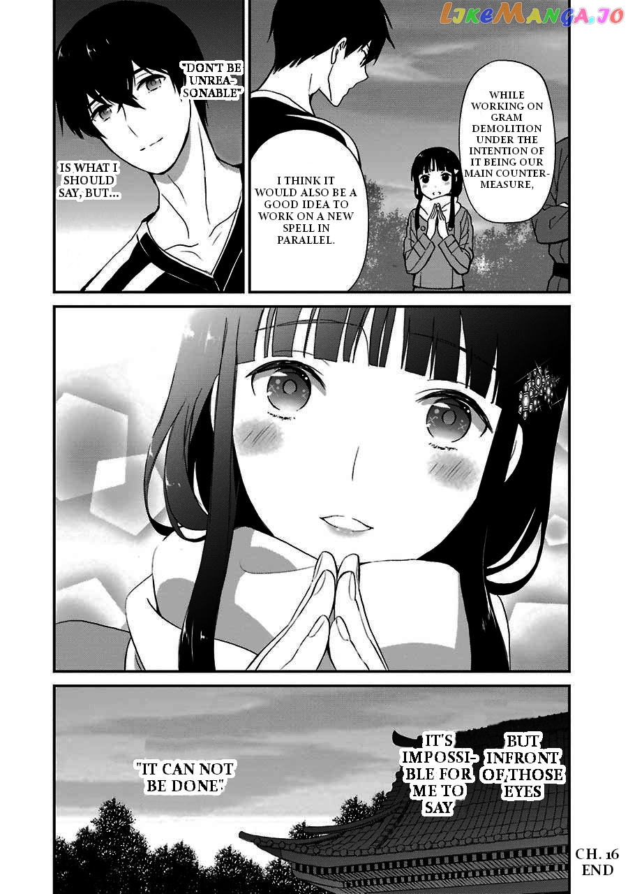 Mahouka Koukou No Rettousei – Raihousha Hen chapter 16 - page 28