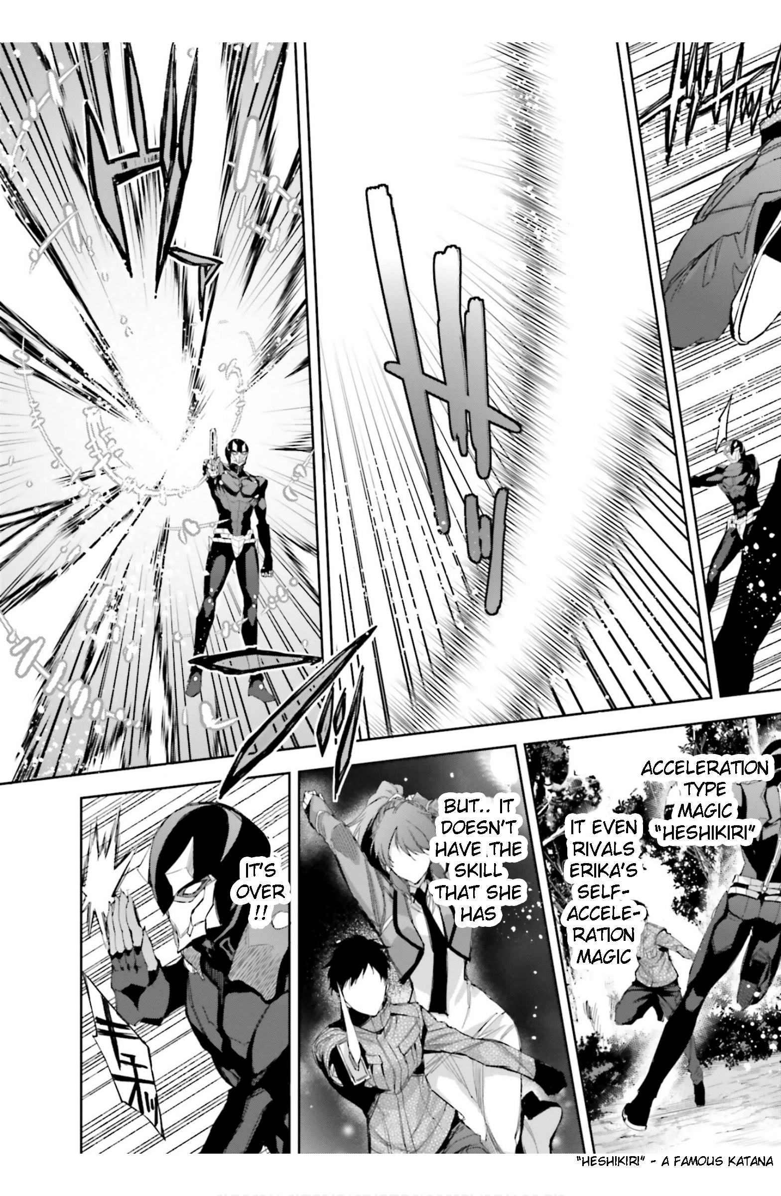 Mahouka Koukou No Rettousei – Steeplechase-Hen chapter 22 - page 10