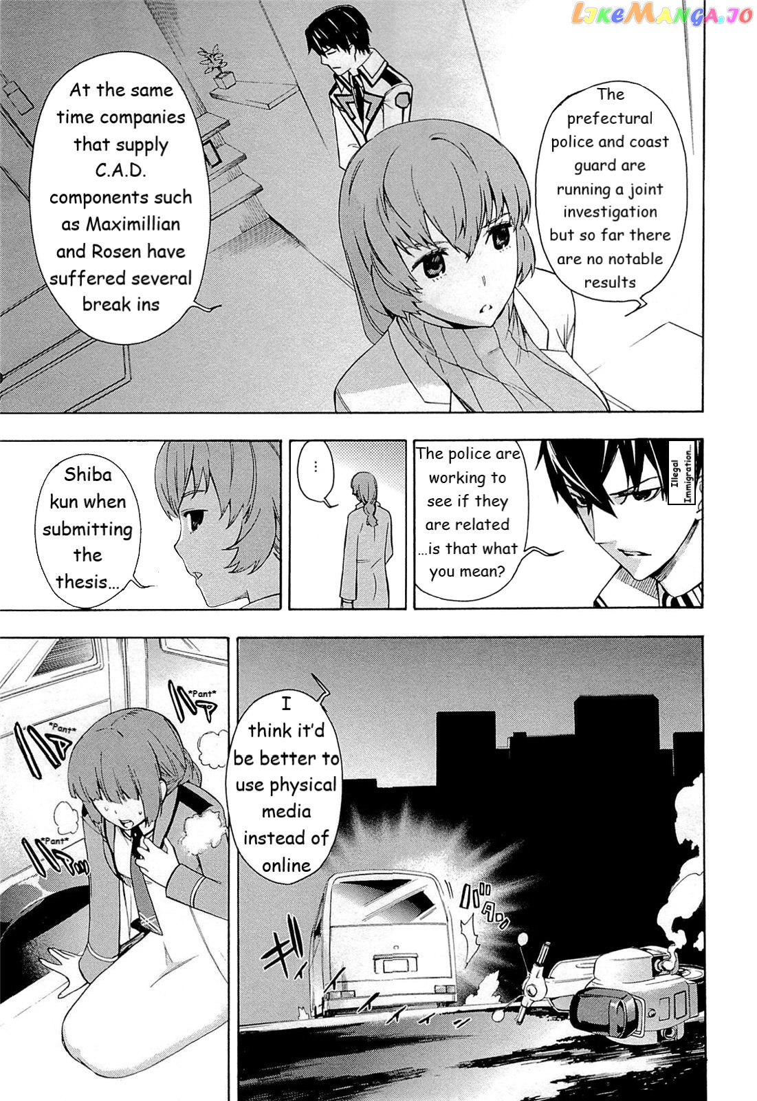 Mahouka Koukou no Rettousei - Yokohama Souran Hen chapter 4 - page 38