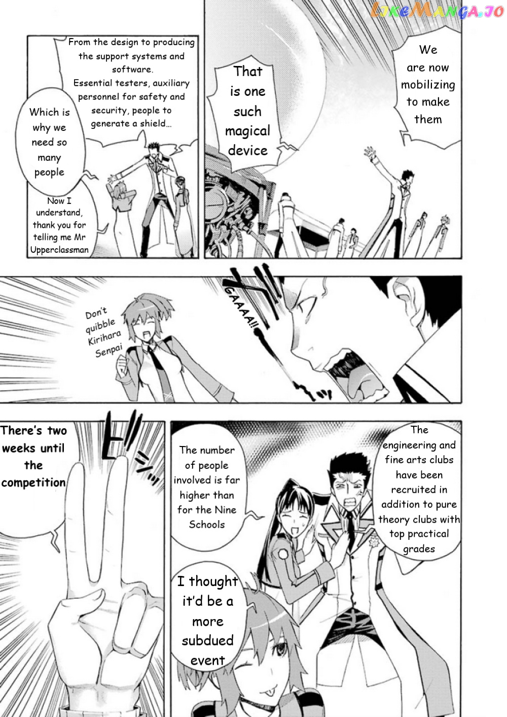 Mahouka Koukou no Rettousei - Yokohama Souran Hen chapter 7 - page 6