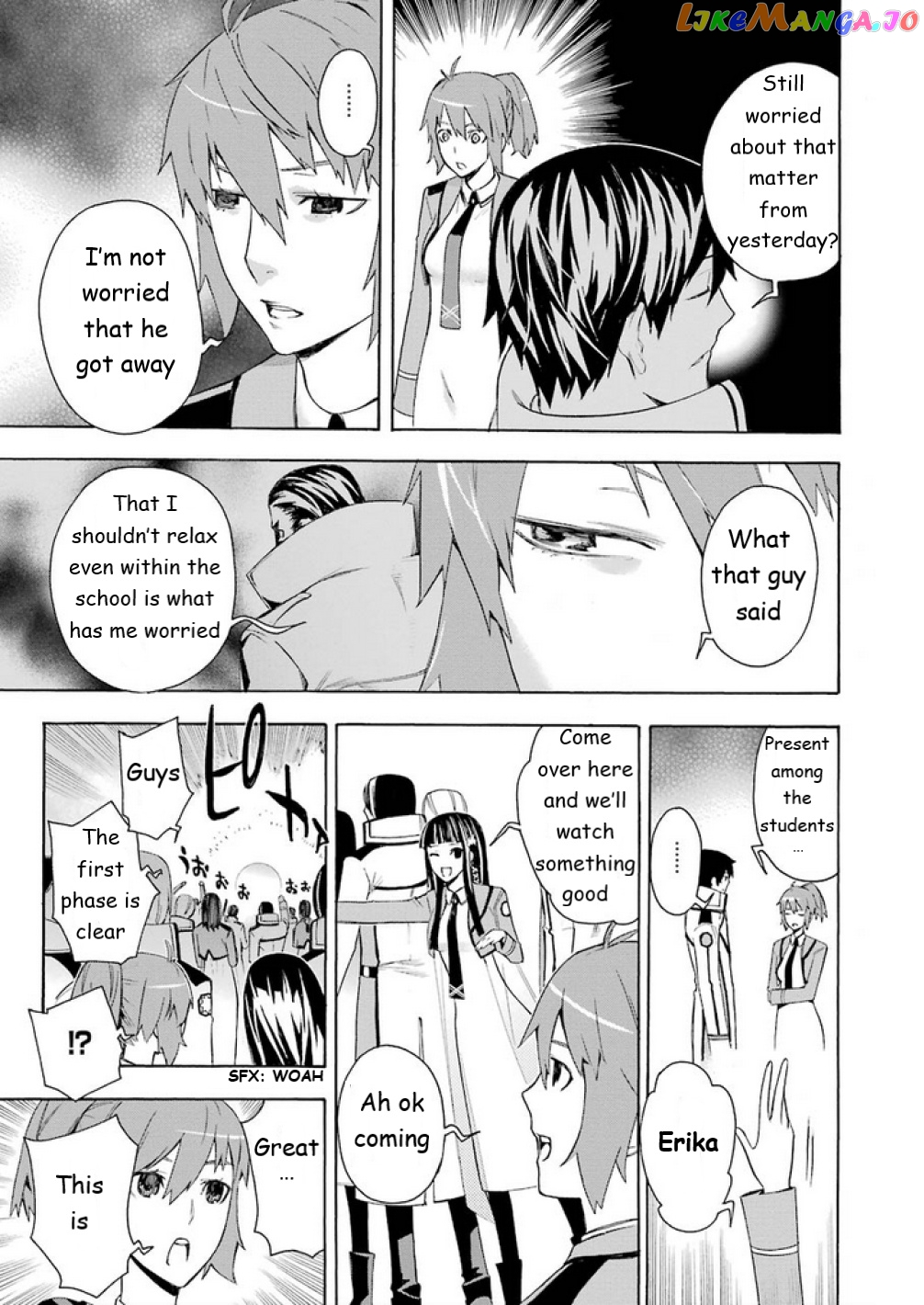 Mahouka Koukou no Rettousei - Yokohama Souran Hen chapter 7 - page 8