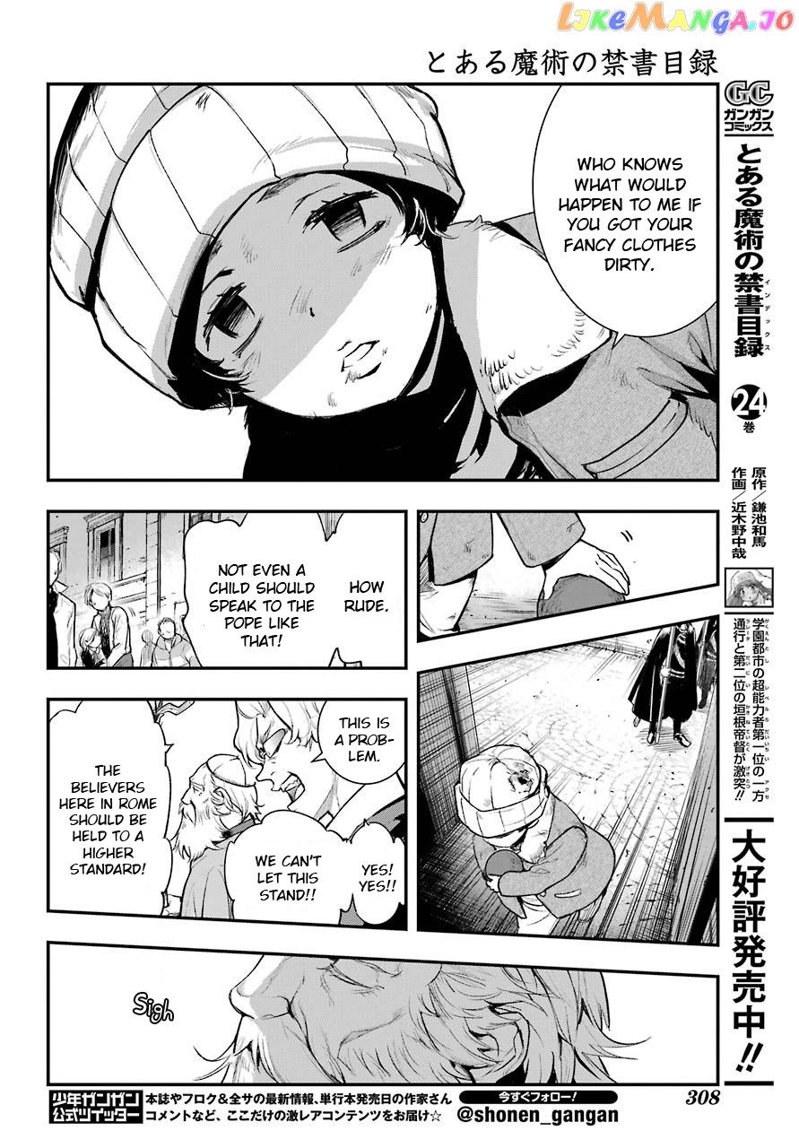 To Aru Majutsu no Kinsho Mokuroku chapter 155 - page 8