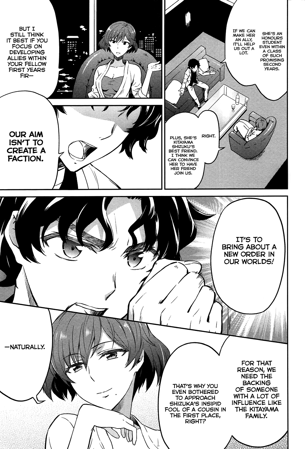 Mahouka Koukou No Rettousei – Double Seven Hen chapter 3 - page 11