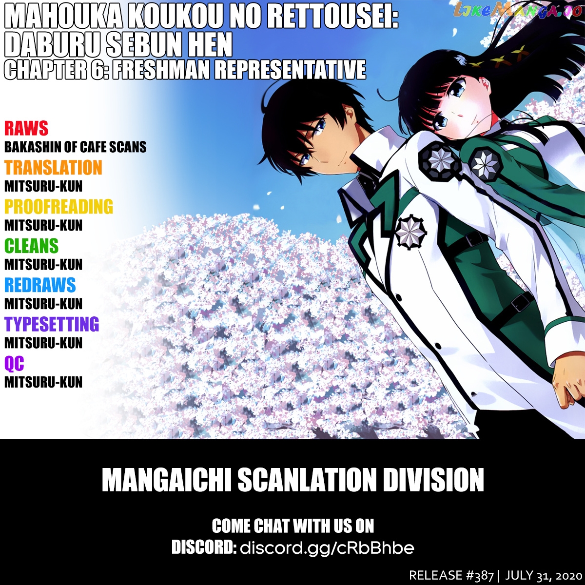 Mahouka Koukou No Rettousei – Double Seven Hen chapter 6 - page 1