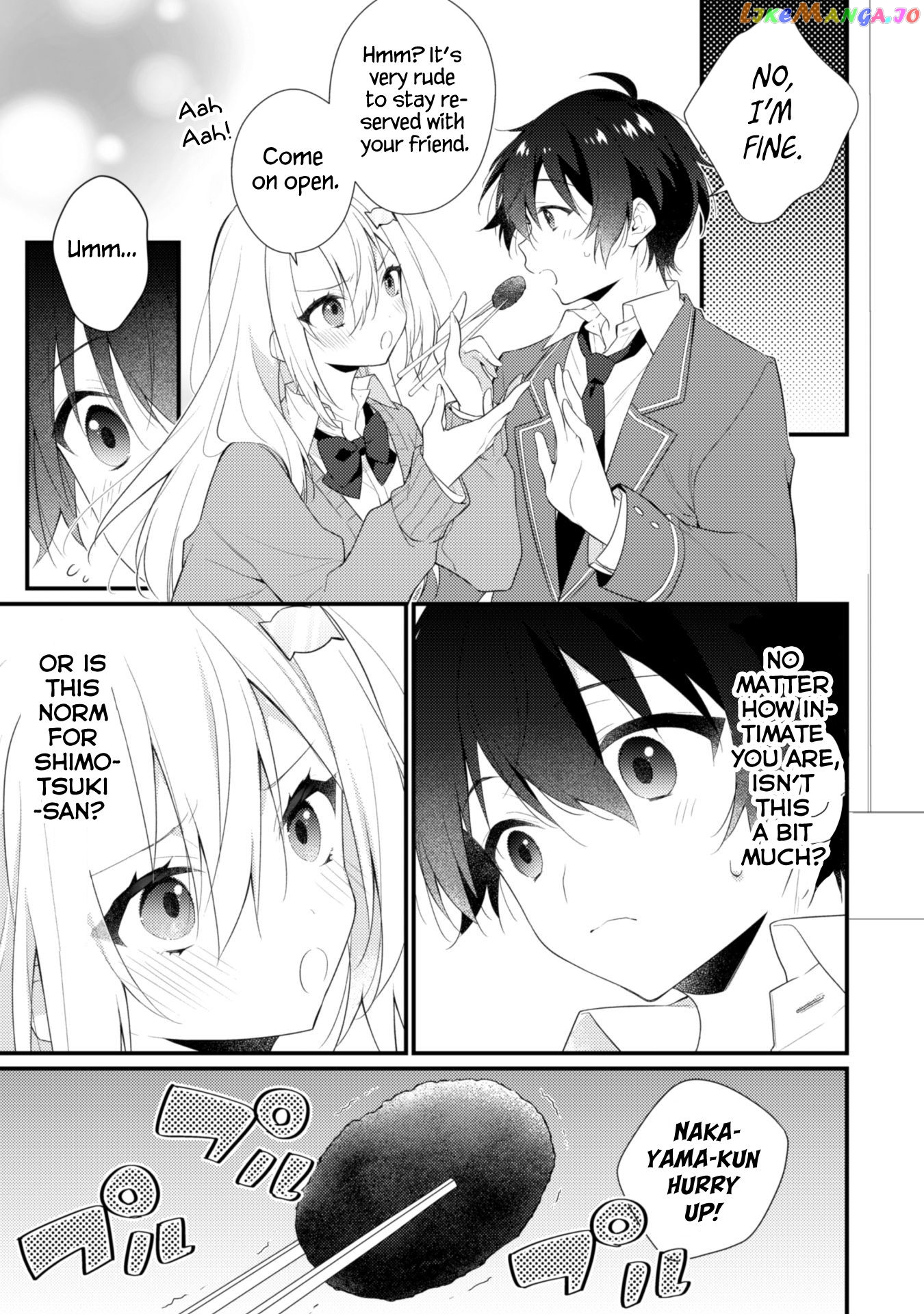 Shimotsuki-San Likes The Mob ~This Shy Girl Is Only Sweet Towards Me~ chapter 2.1 - page 16