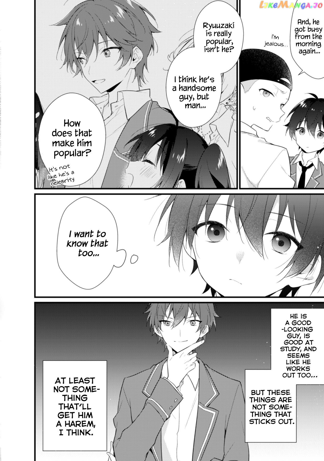 Shimotsuki-San Likes The Mob ~This Shy Girl Is Only Sweet Towards Me~ chapter 2.1 - page 5