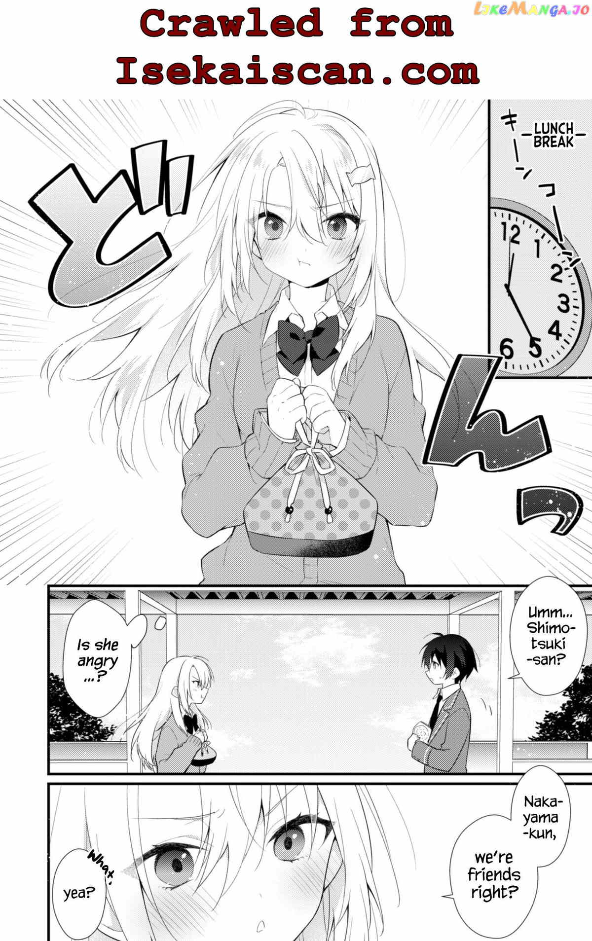 Shimotsuki-San Likes The Mob ~This Shy Girl Is Only Sweet Towards Me~ chapter 2.1 - page 9