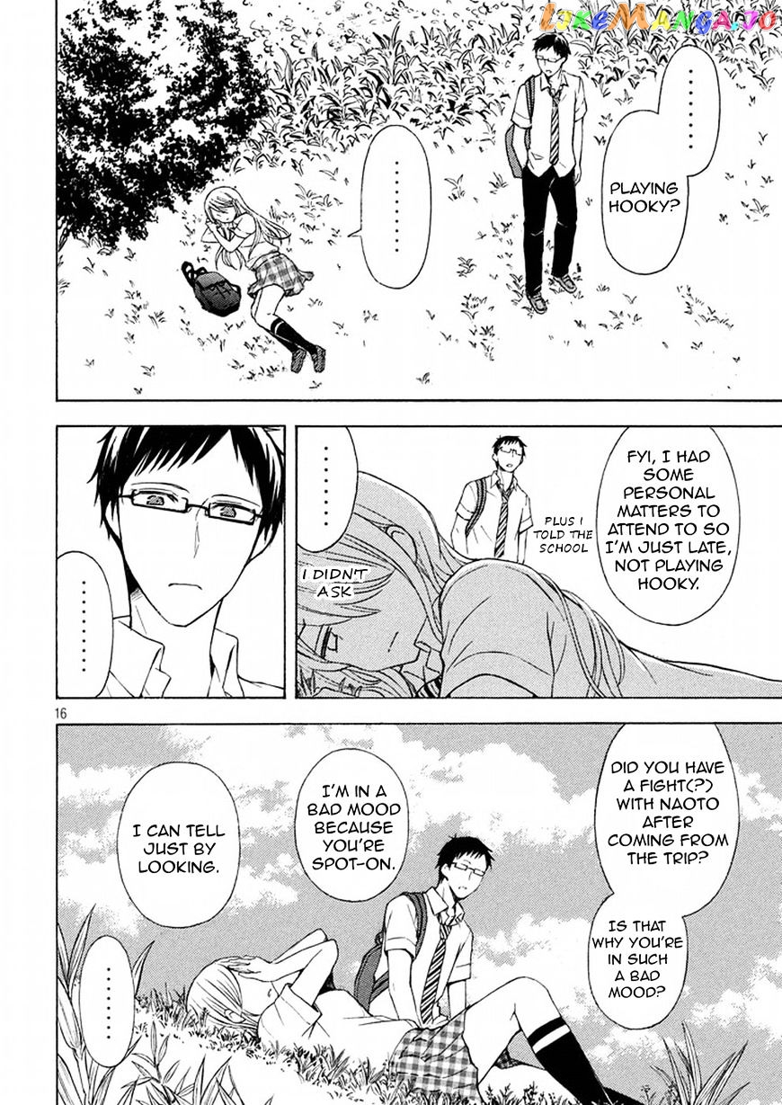 Watari-kun no xx ga Houkai Sunzen chapter 22 - page 16