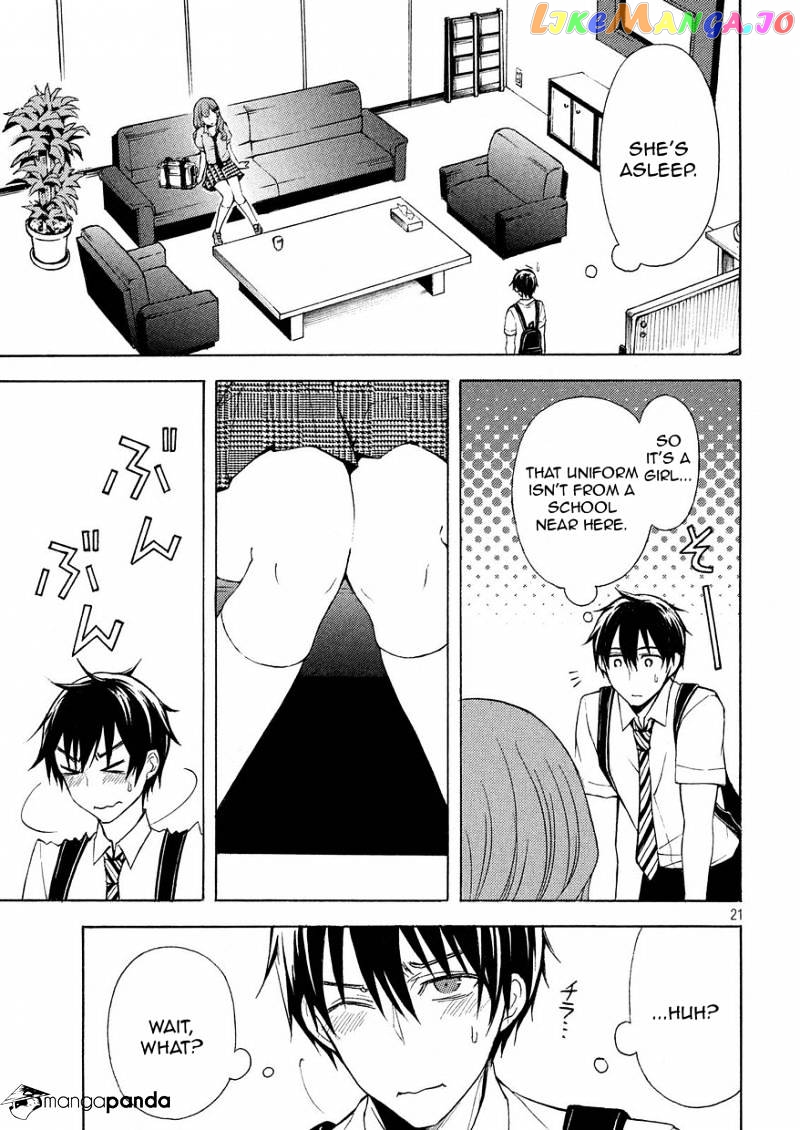 Watari-kun no xx ga Houkai Sunzen chapter 25 - page 20