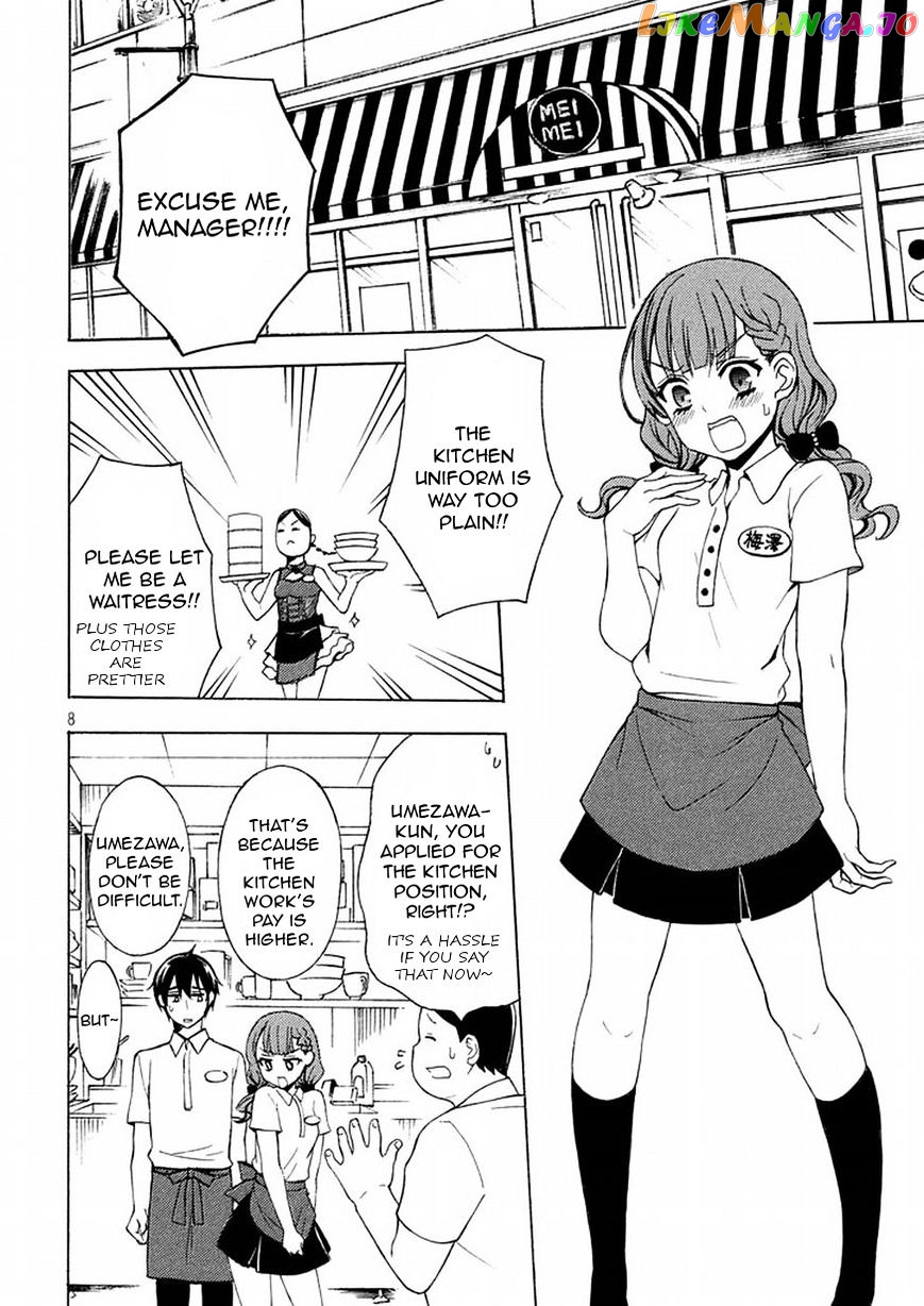 Watari-kun no xx ga Houkai Sunzen chapter 28 - page 8