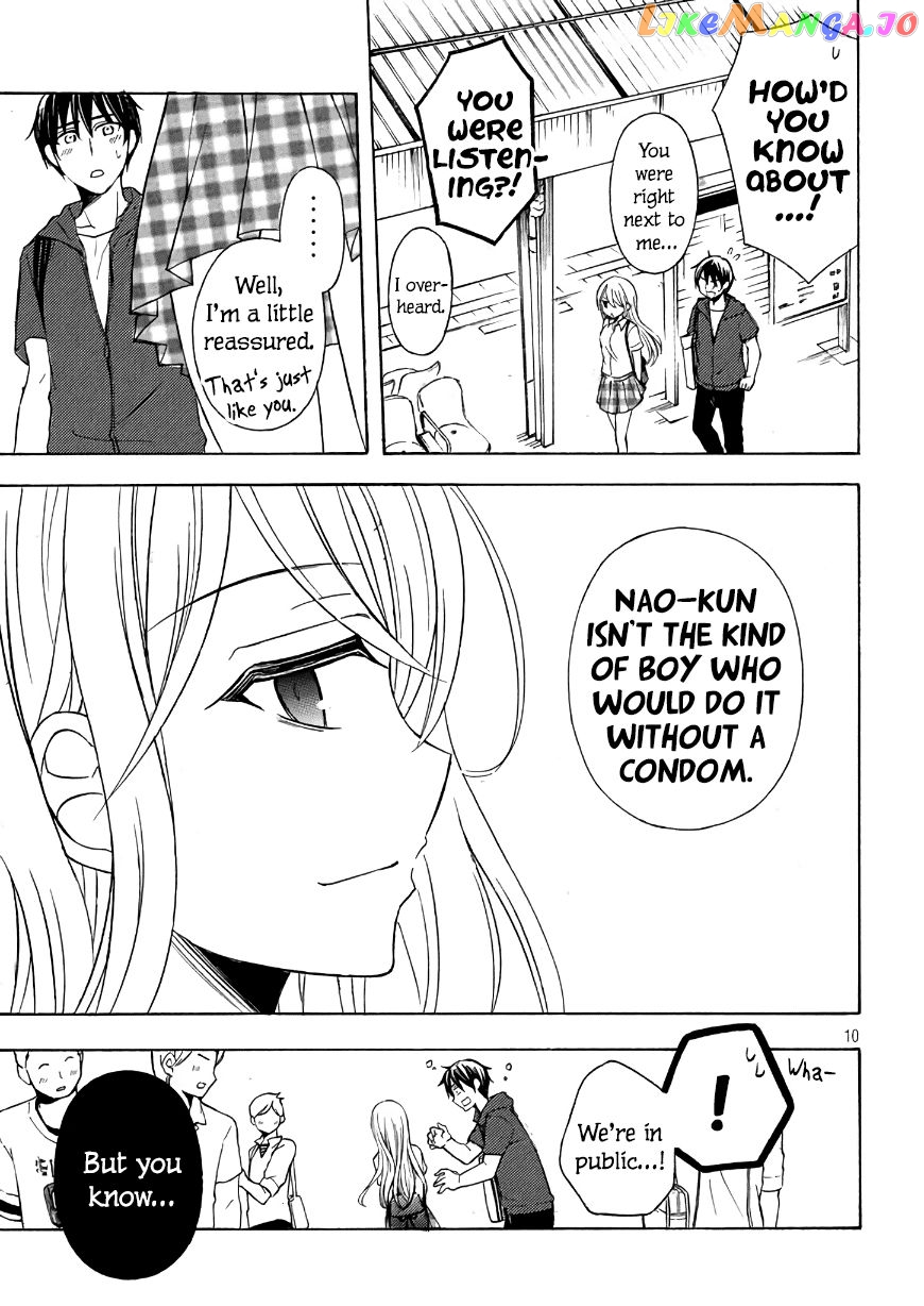 Watari-kun no xx ga Houkai Sunzen chapter 33 - page 10