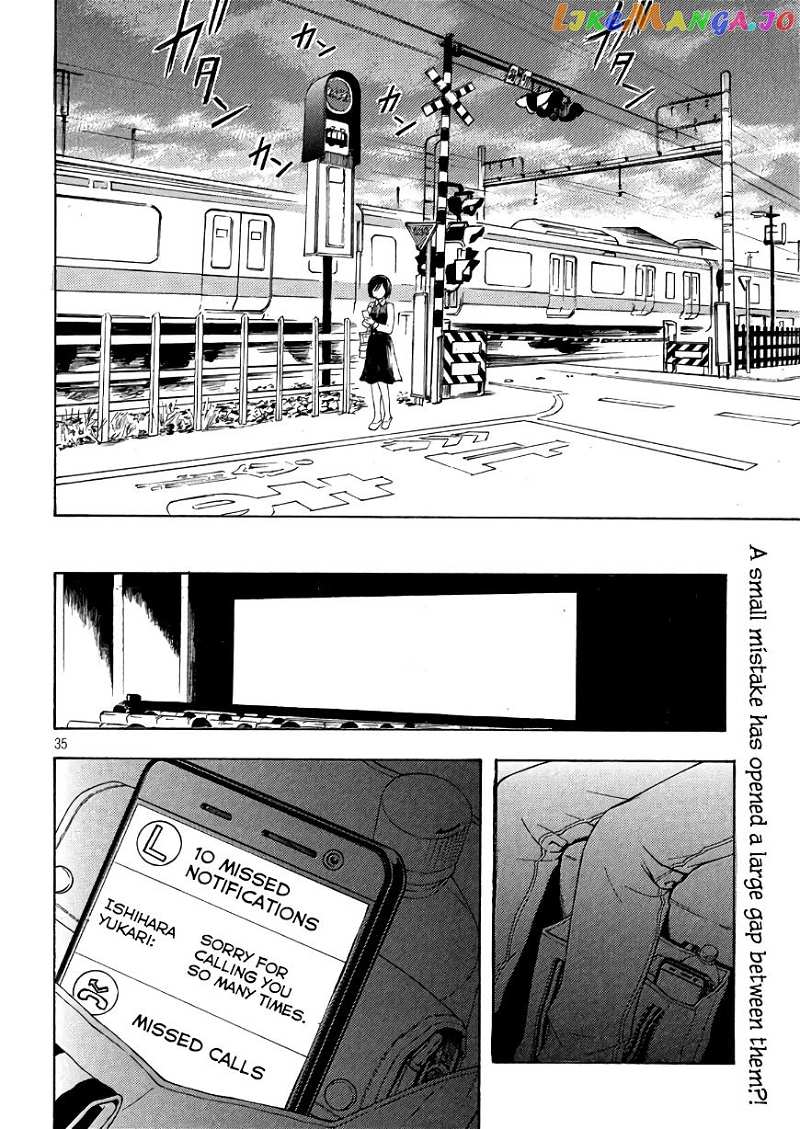Watari-kun no xx ga Houkai Sunzen chapter 33 - page 34