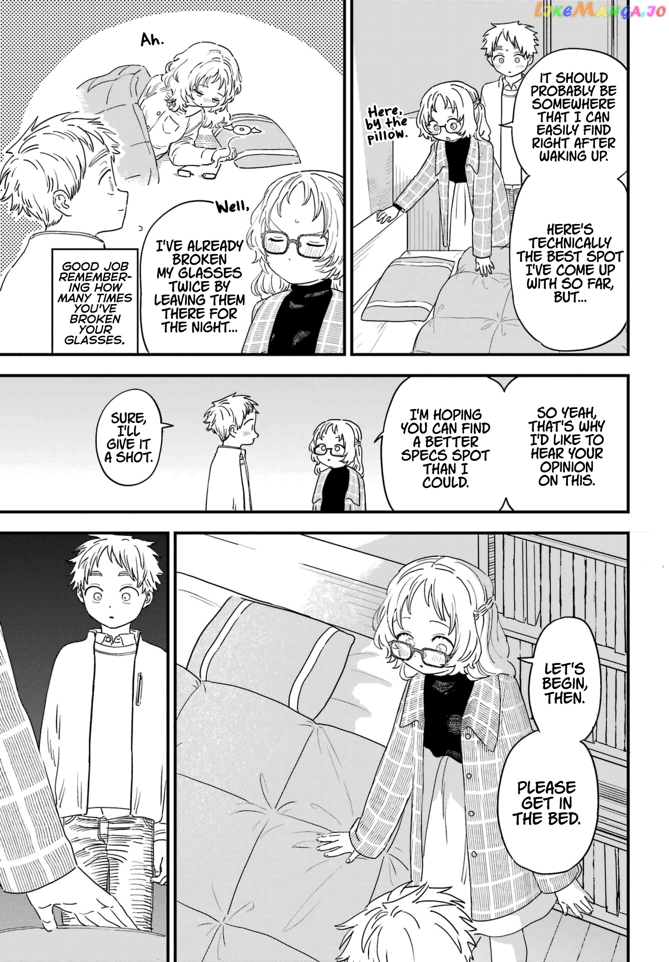 Suki Na Ko Ga Megane Wo Wasureta chapter 92 - page 3