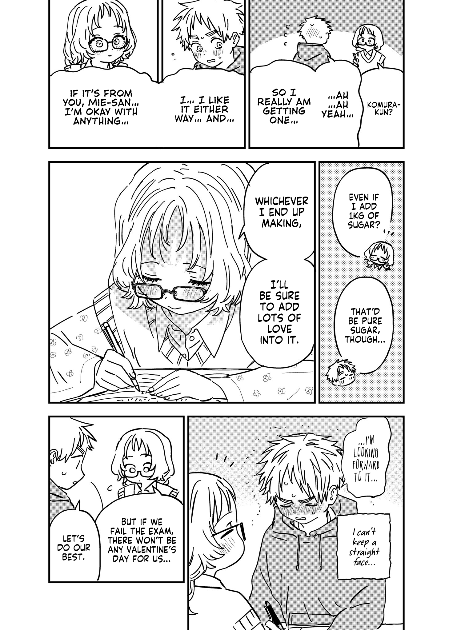 Suki Na Ko Ga Megane Wo Wasureta chapter 96.5 - page 2