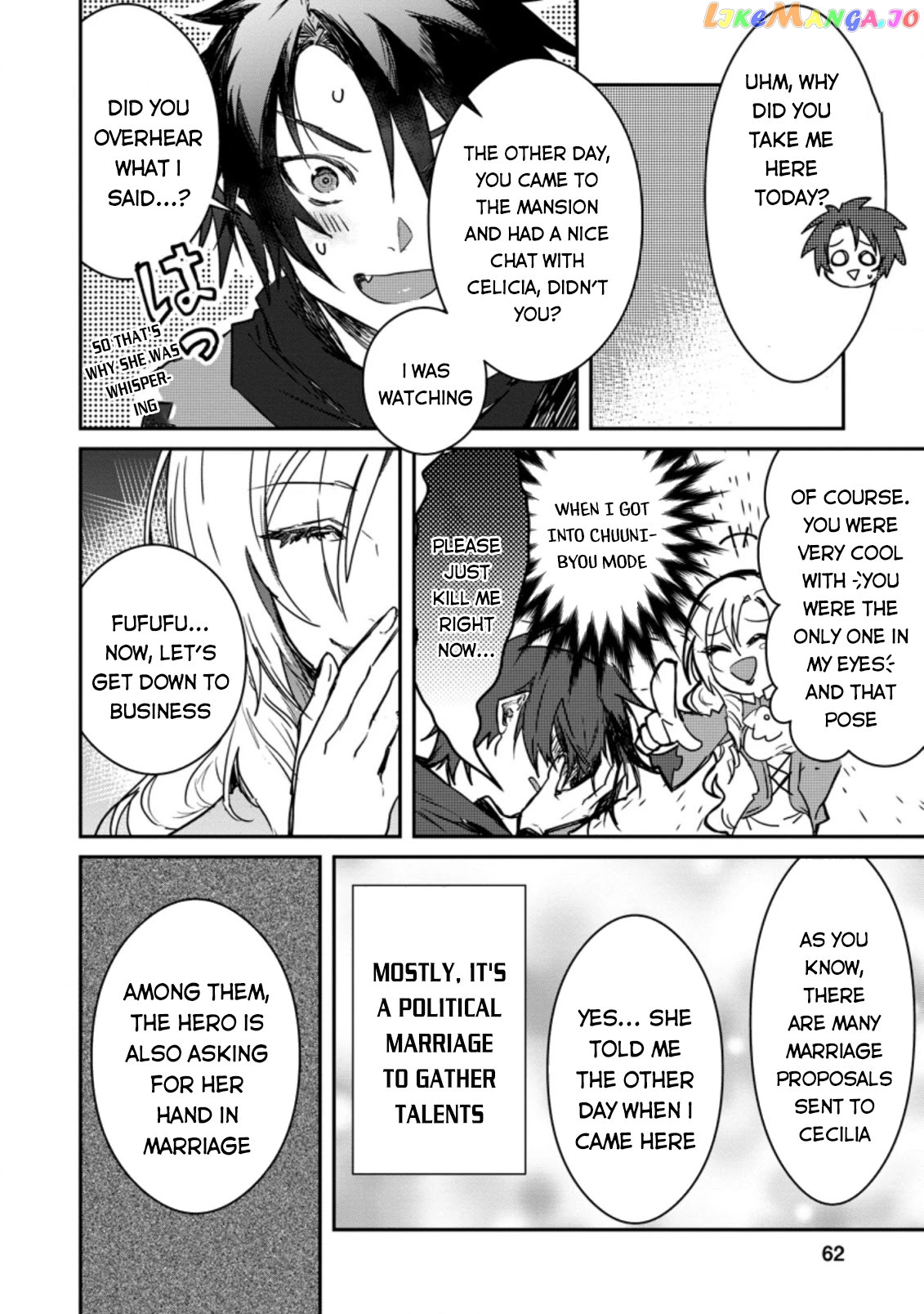 There Was A Cute Girl In The Hero’S Party, So I Tried Confessing To Her chapter 2.1 - page 8