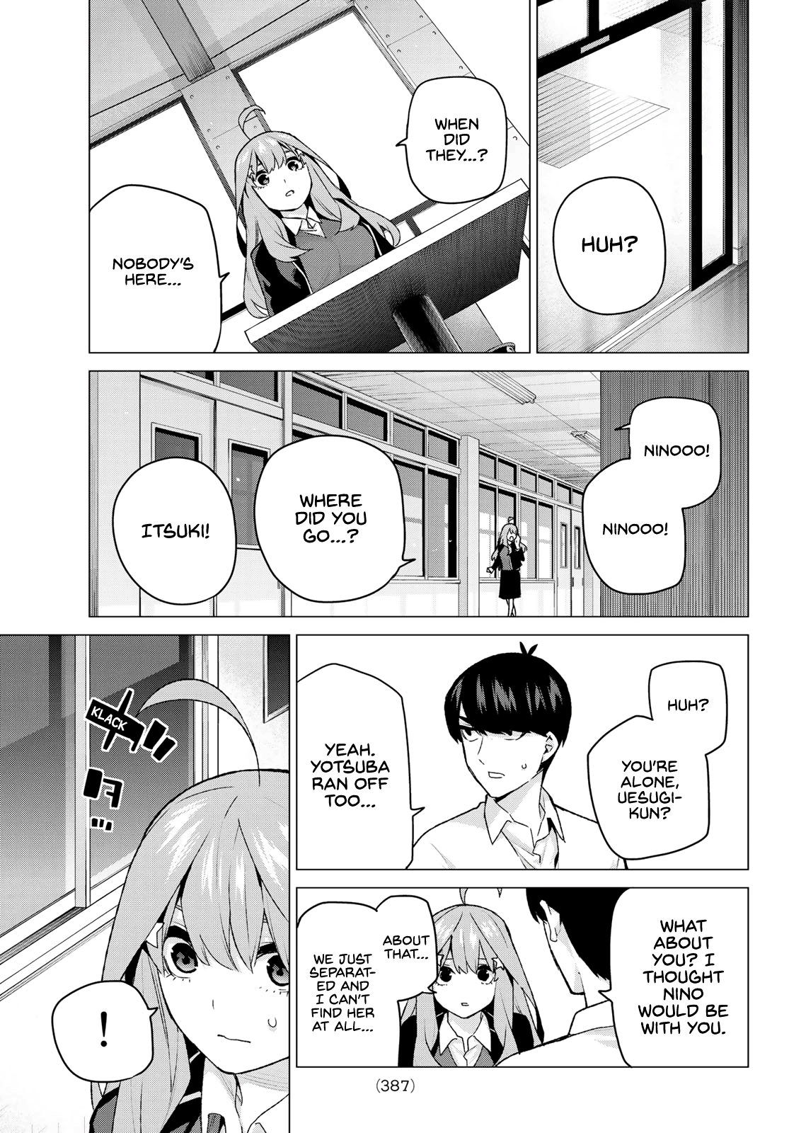 Go-Toubun No Hanayome chapter 117 - page 15