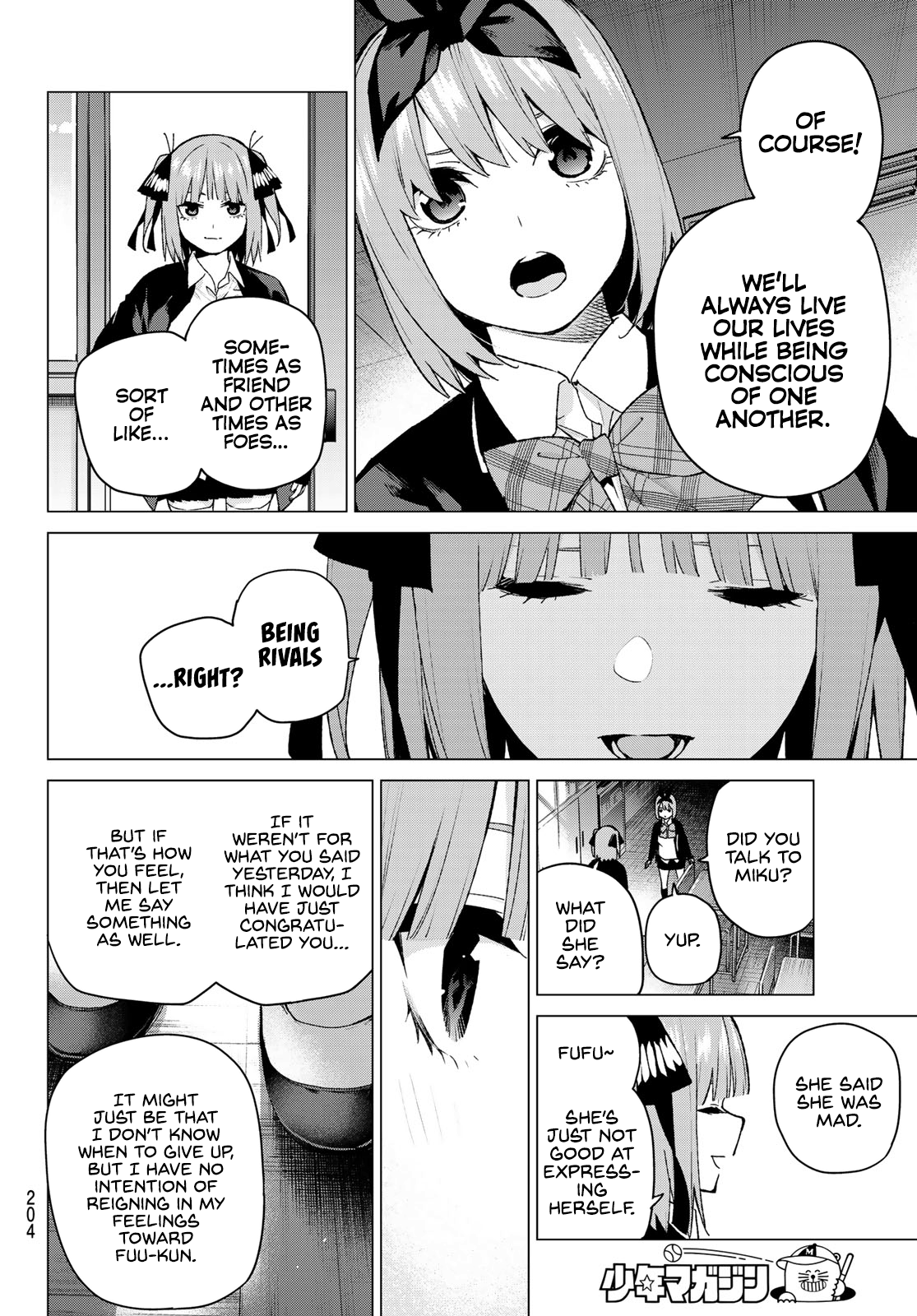 Go-Toubun No Hanayome chapter 118 - page 11