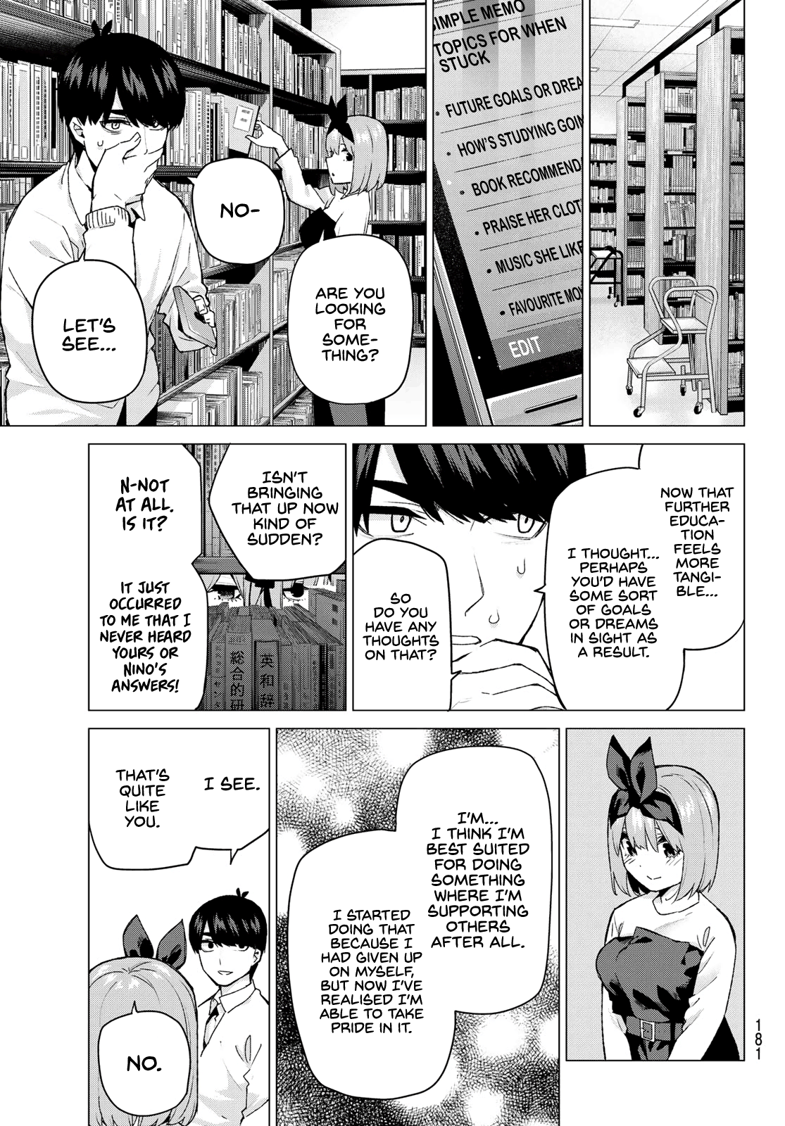 Go-Toubun No Hanayome chapter 119 - page 5