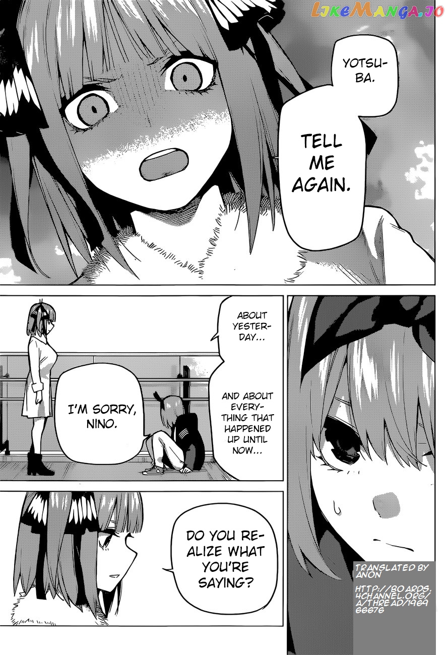 Go-Toubun No Hanayome chapter 115 - page 13