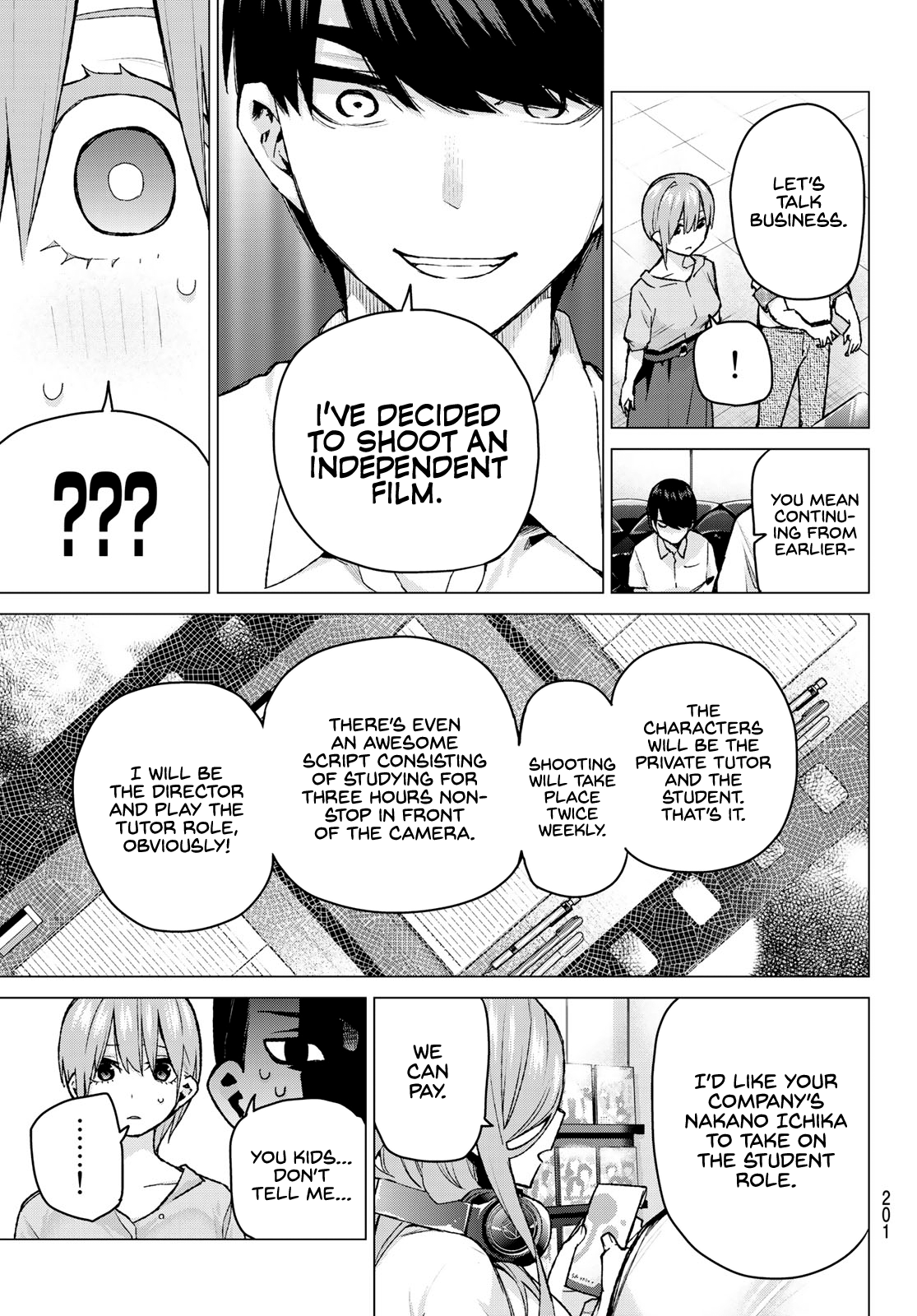 Go-Toubun No Hanayome chapter 95 - page 9