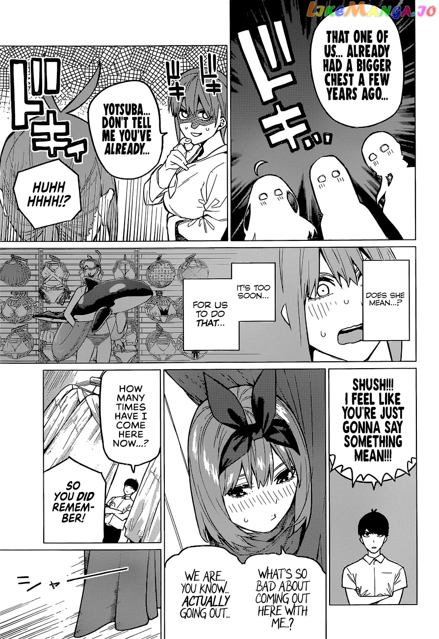 Go-Toubun No Hanayome chapter 123 - page 12