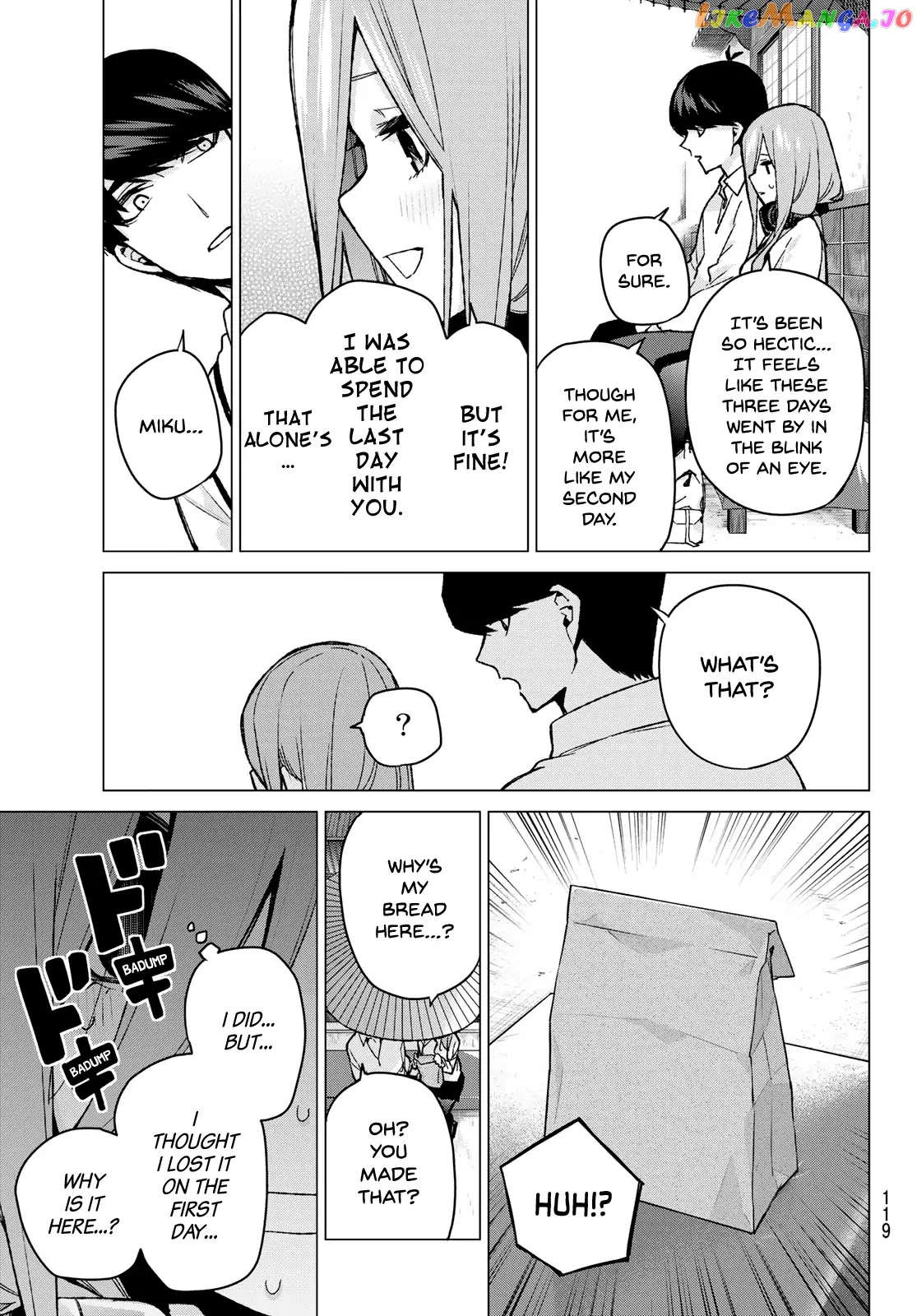 Go-Toubun No Hanayome chapter 84 - page 13