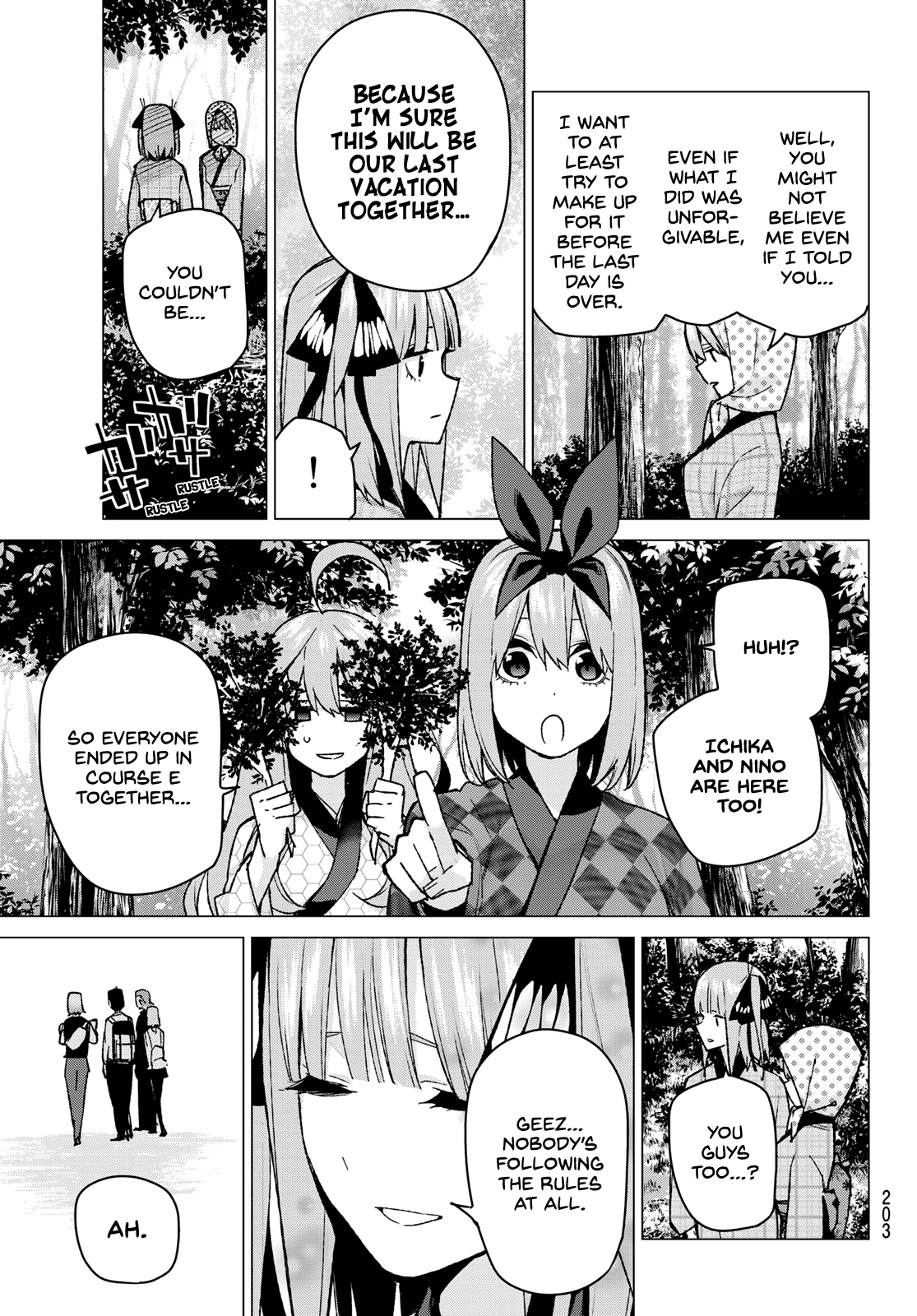 Go-Toubun No Hanayome chapter 85 - page 3