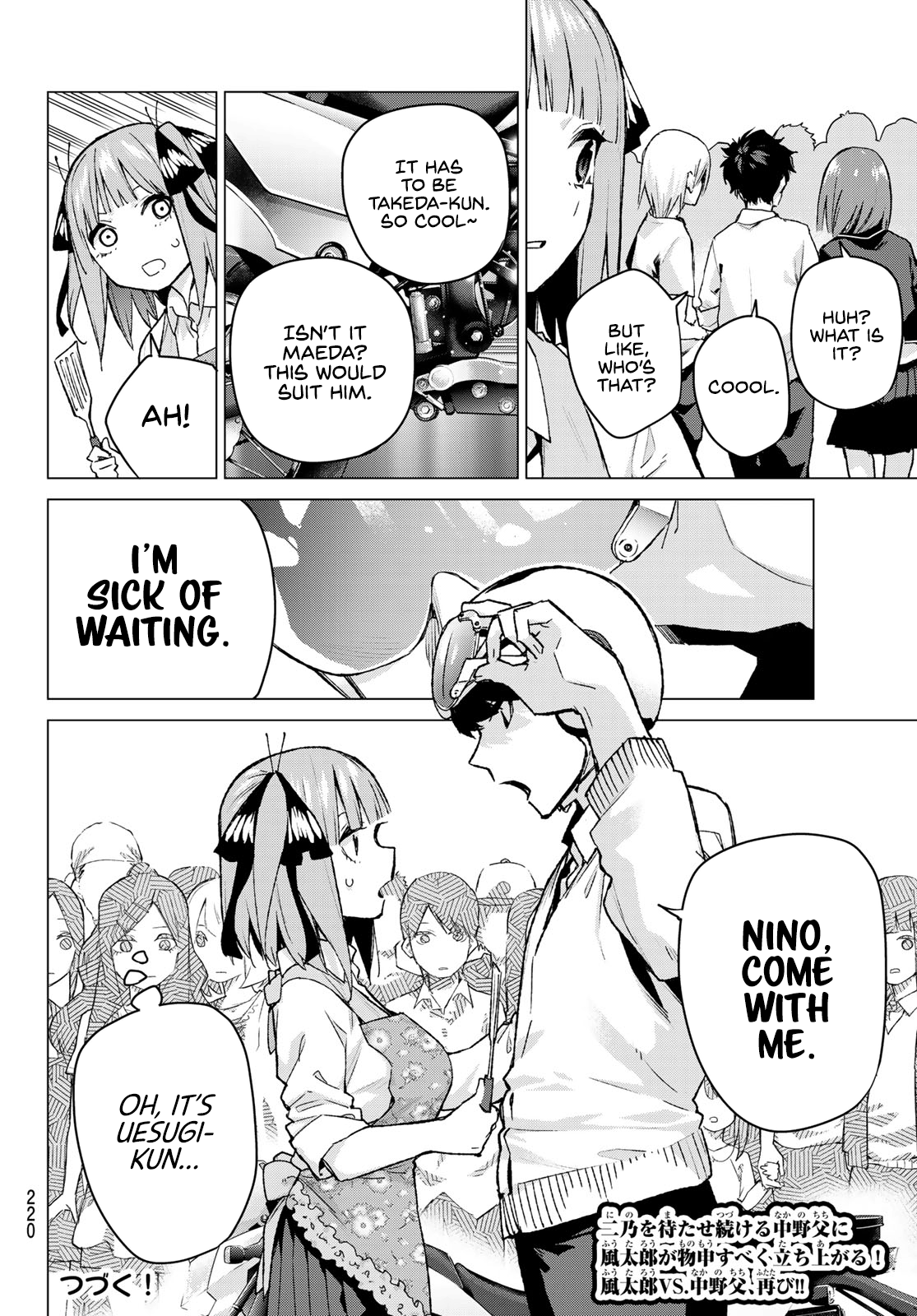 Go-Toubun No Hanayome chapter 103 - page 20