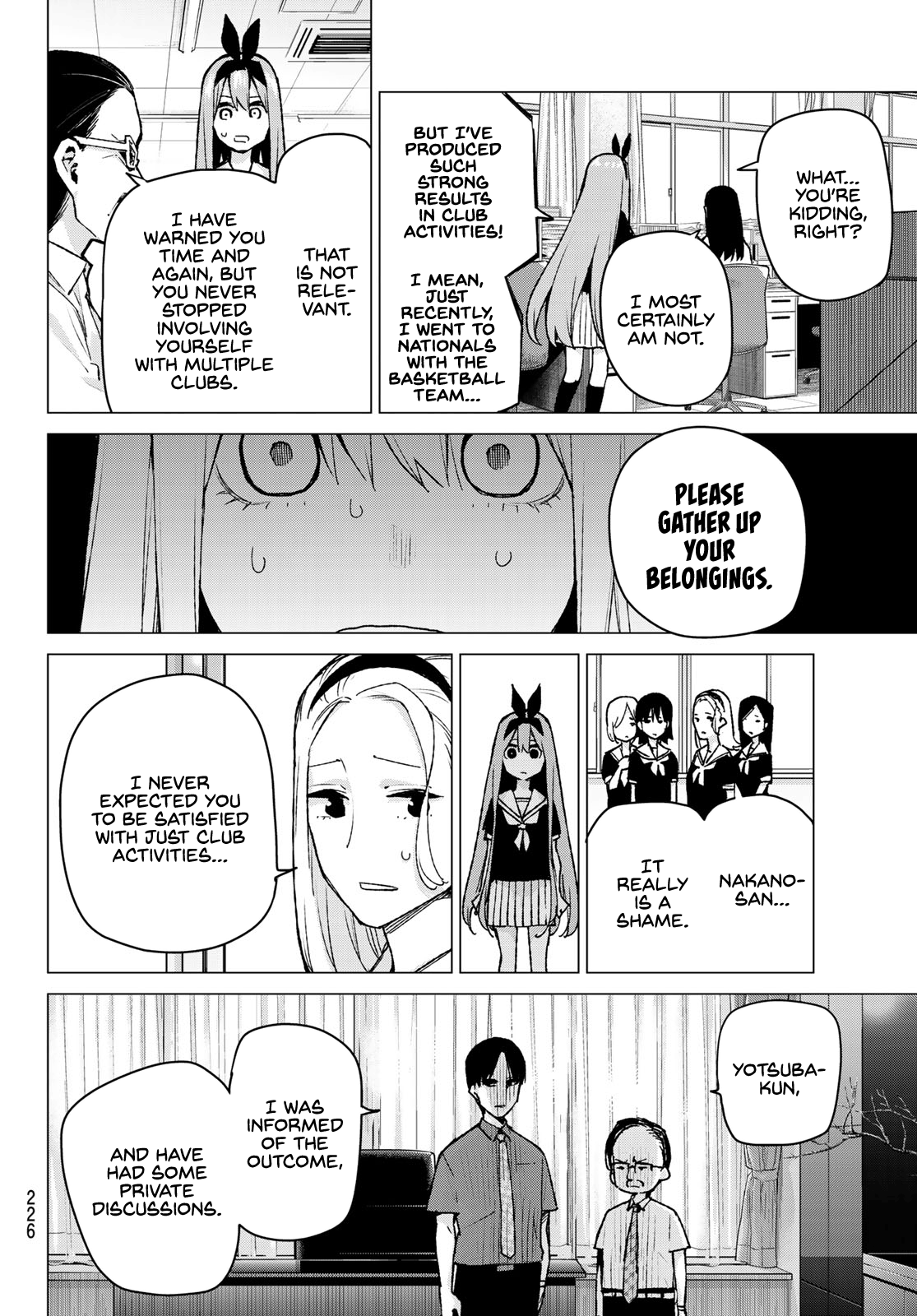 Go-Toubun No Hanayome chapter 89 - page 12