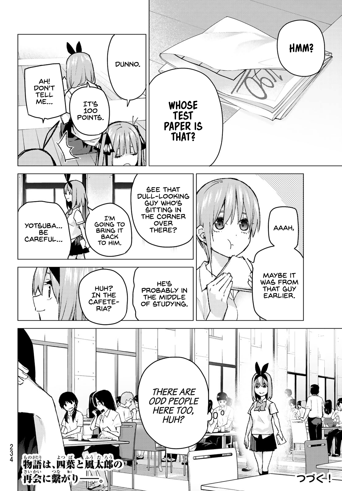 Go-Toubun No Hanayome chapter 89 - page 19