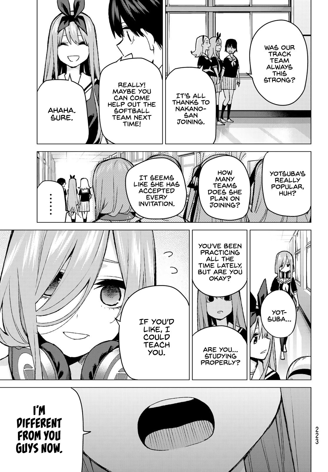 Go-Toubun No Hanayome chapter 89 - page 9