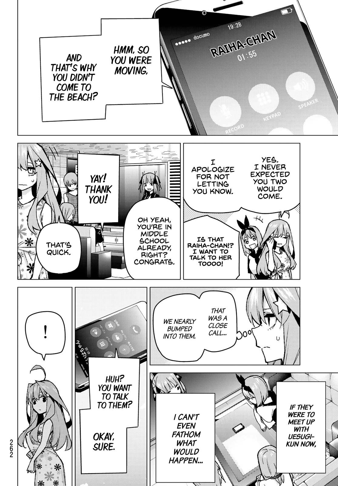 Go-Toubun No Hanayome chapter 91 - page 18