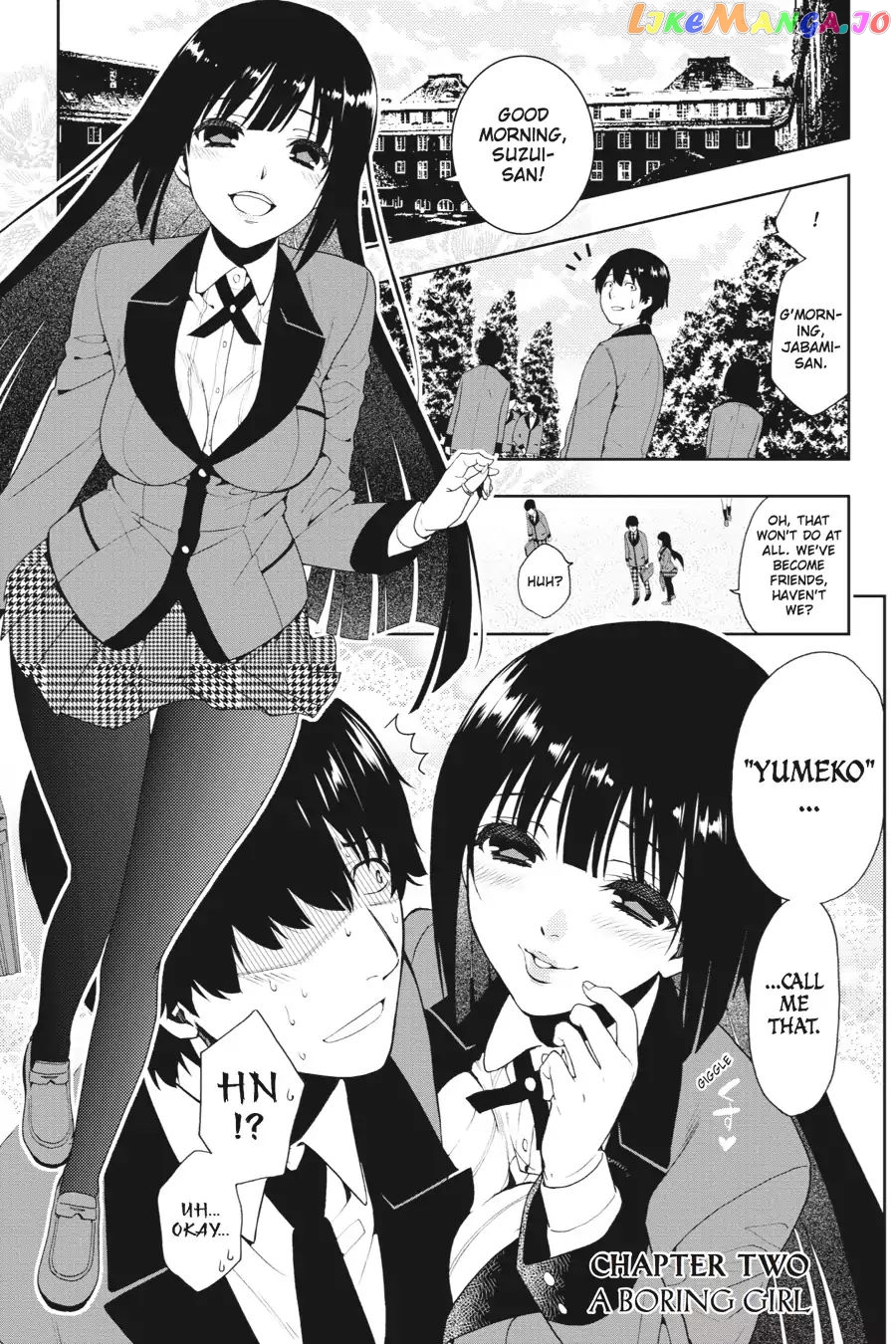 Kakegurui chapter 2 - page 1