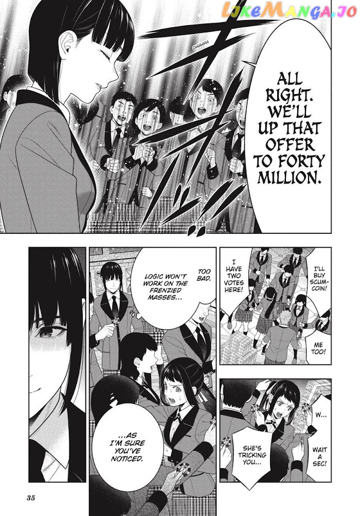 Kakegurui chapter 90 - page 35