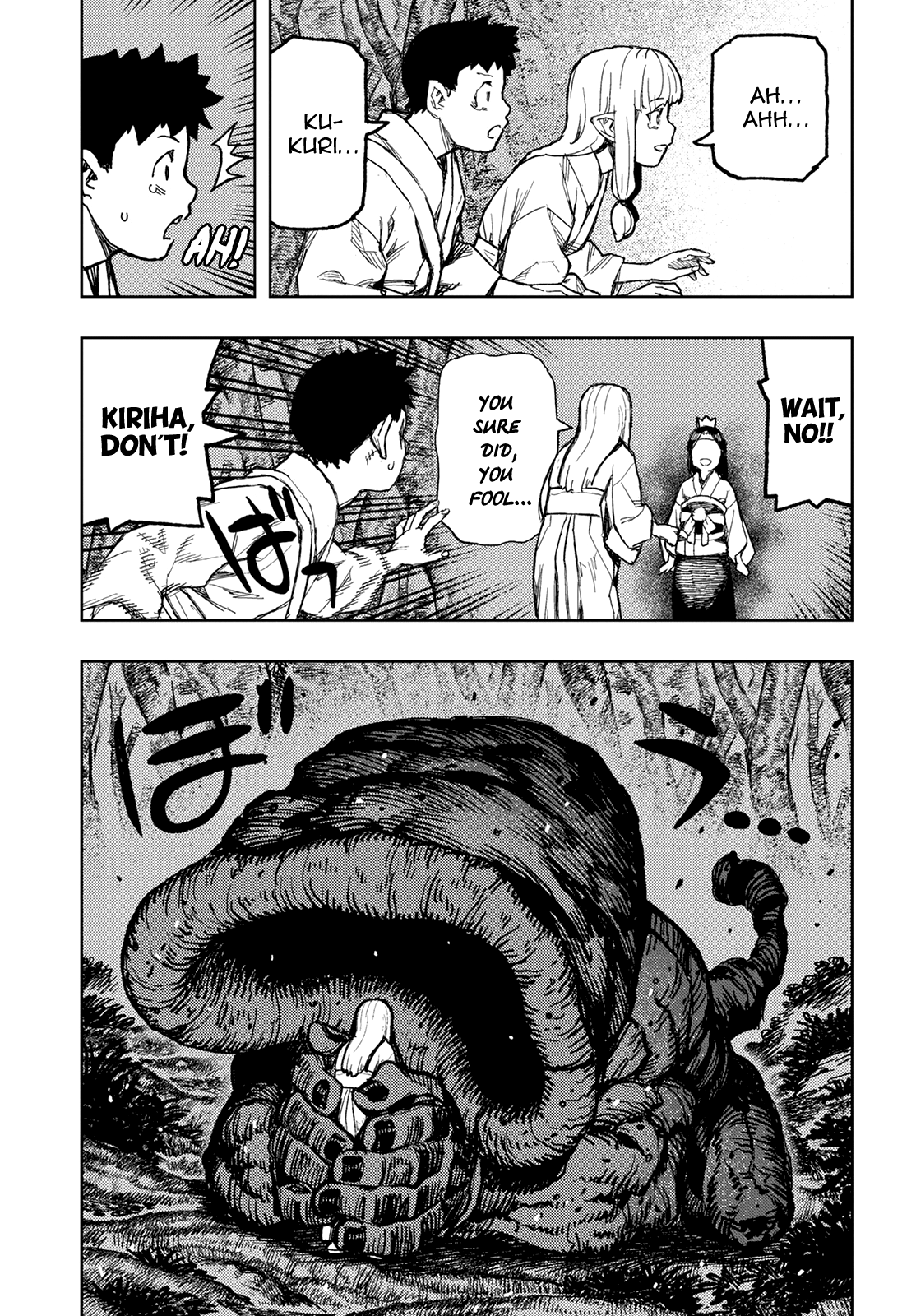 Tsugumomo chapter 144 - page 35