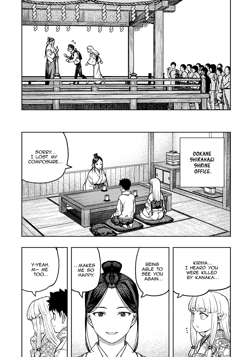 Tsugumomo chapter 133.1 - page 19