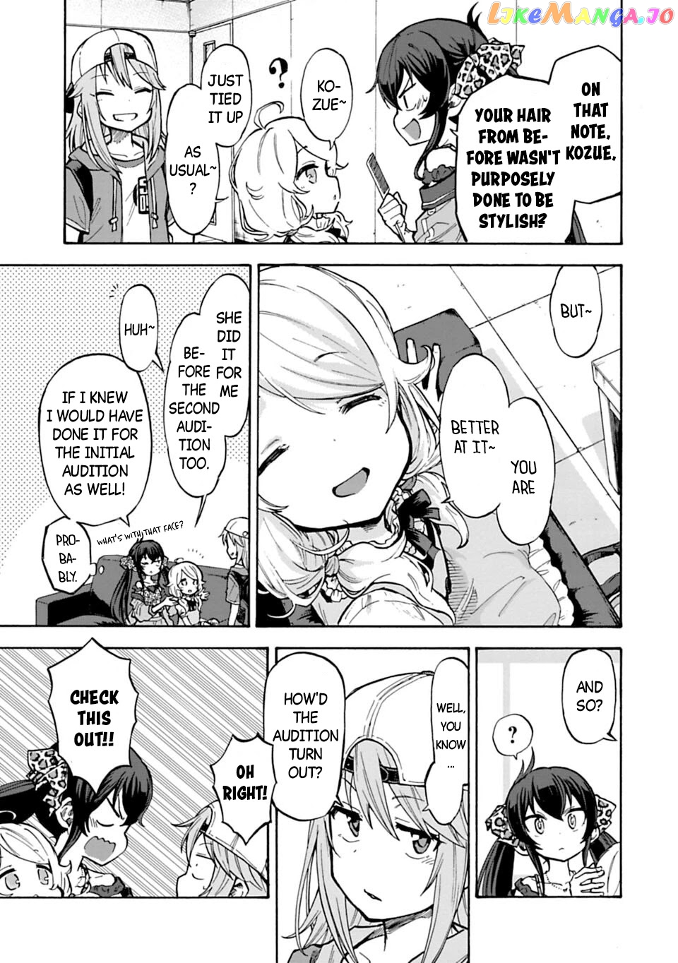 The Idolm@Ster Cinderella Girls - U149 chapter 71.3 - page 4