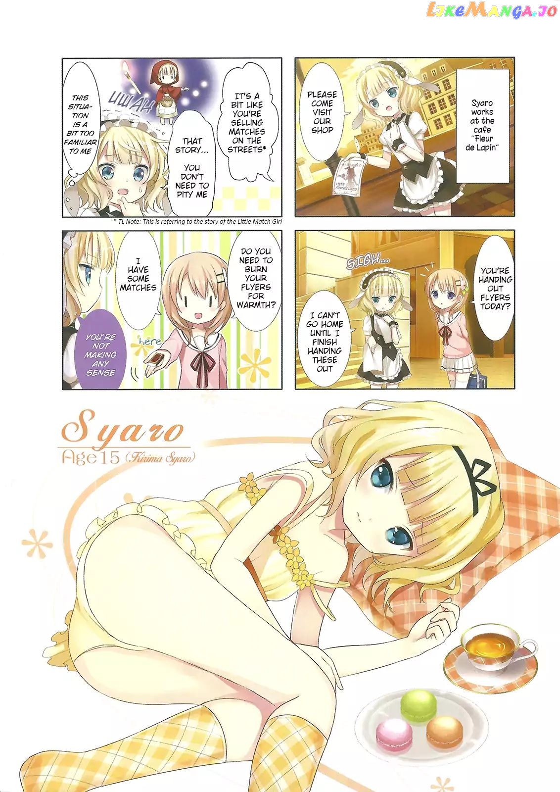 Gochuumon wa Usagi Desu ka? chapter 0 - page 8