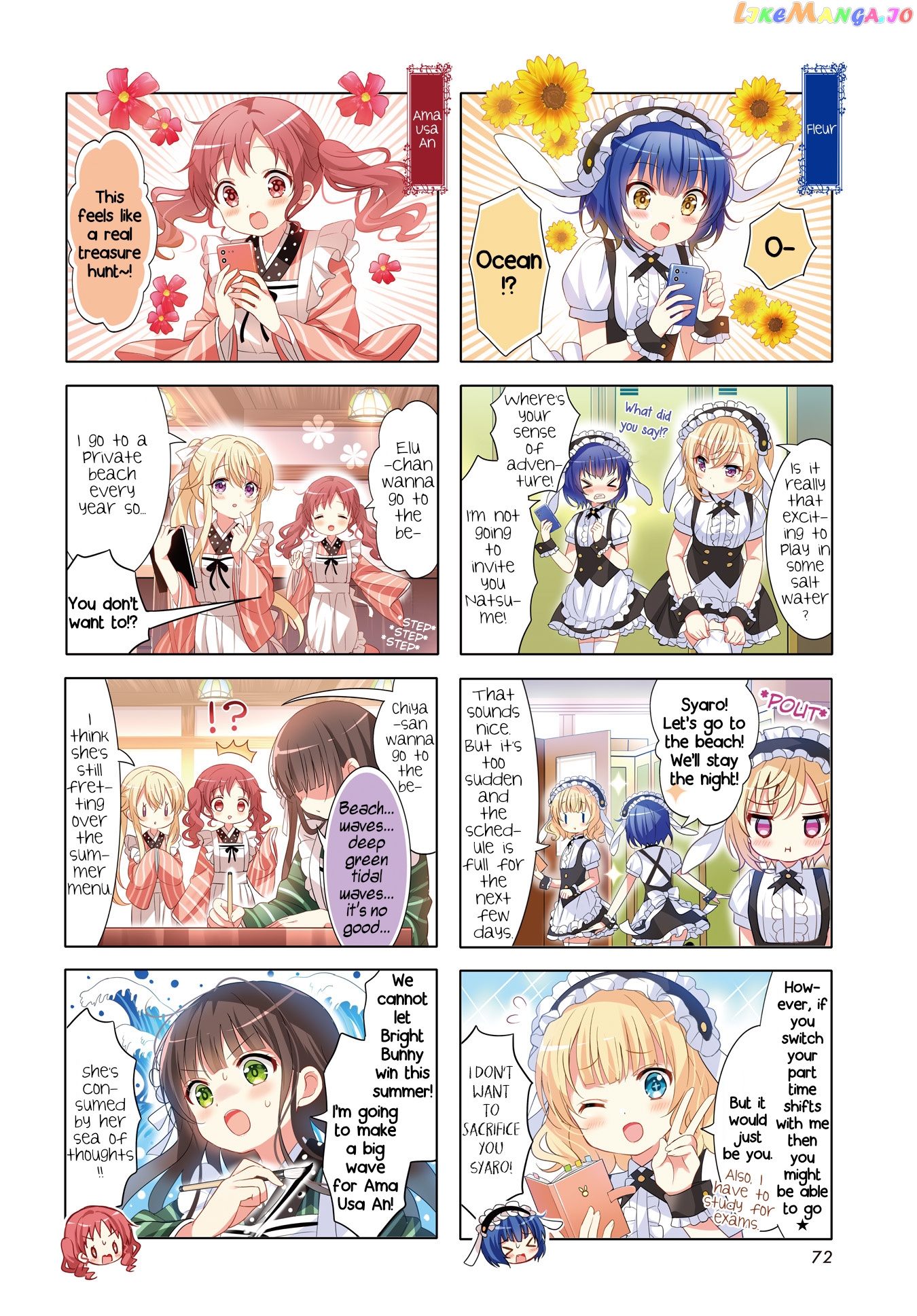 Gochuumon wa Usagi Desu ka? chapter 140 - page 2