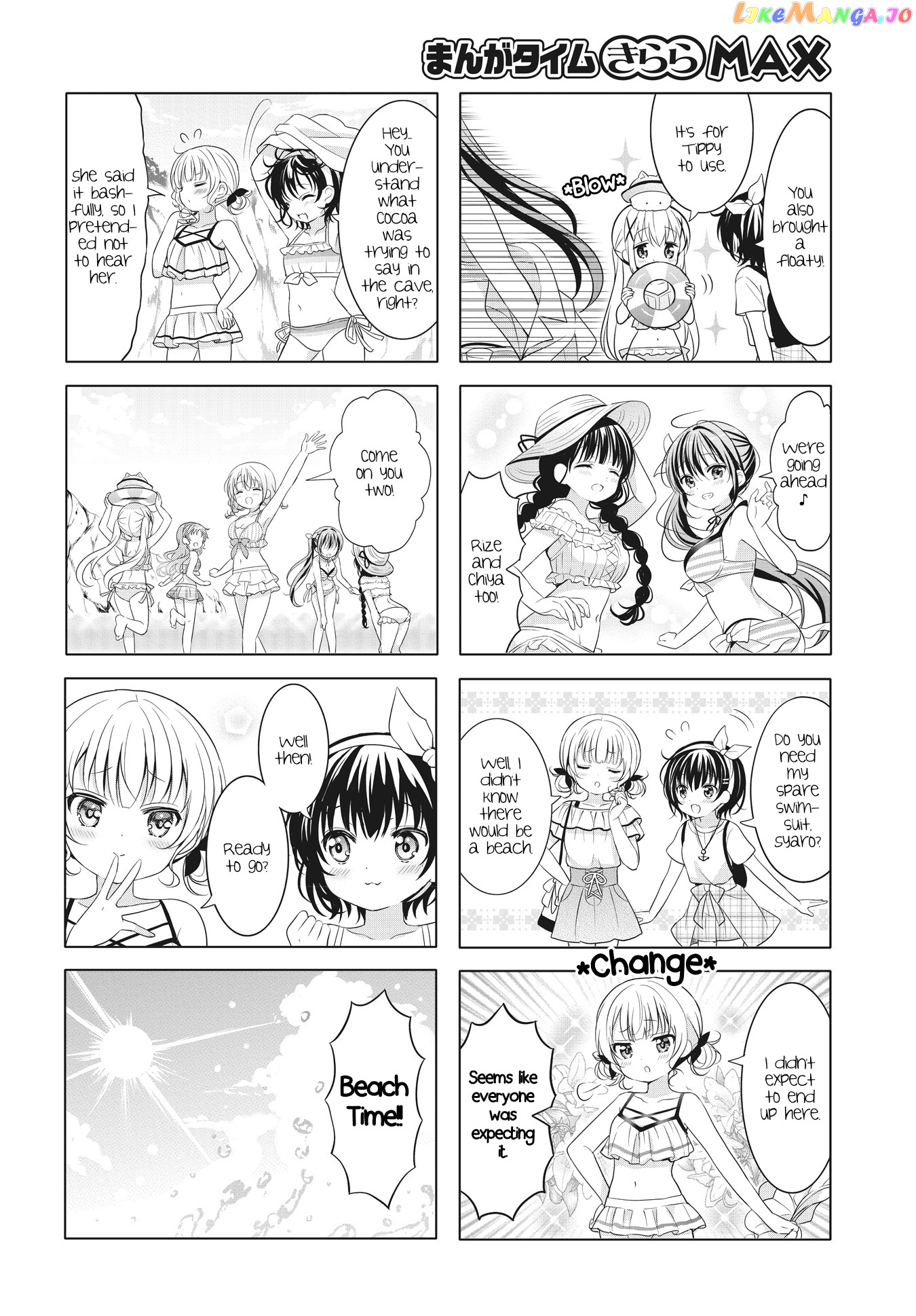 Gochuumon wa Usagi Desu ka? chapter 141 - page 10